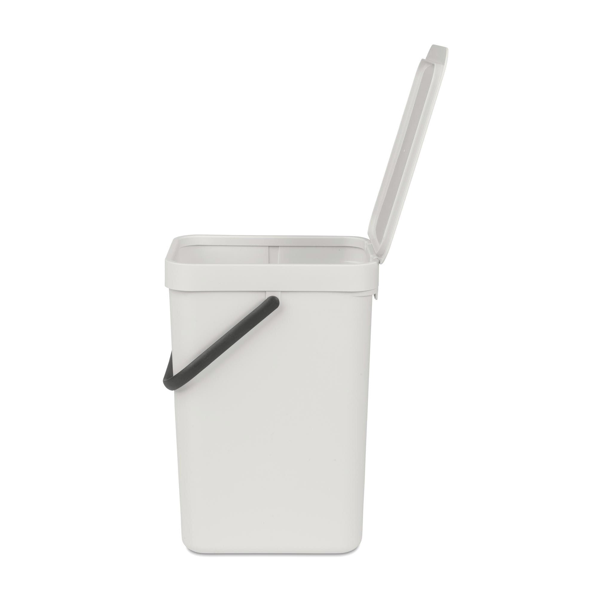Brabantia Waste Bin Sort & Go 12L - Light Grey