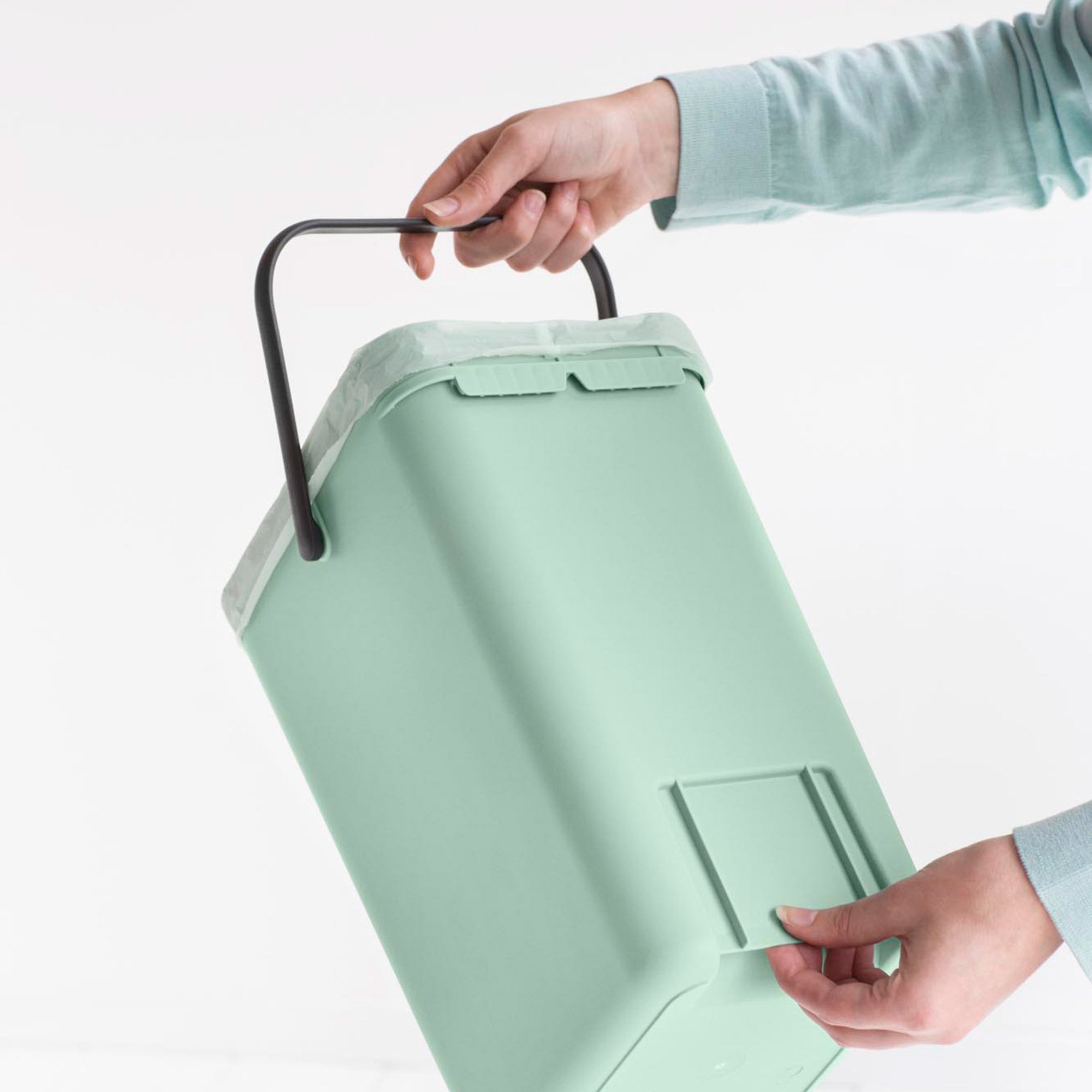 Brabantia Waste Bin Sort & Go 12L - Jade Green