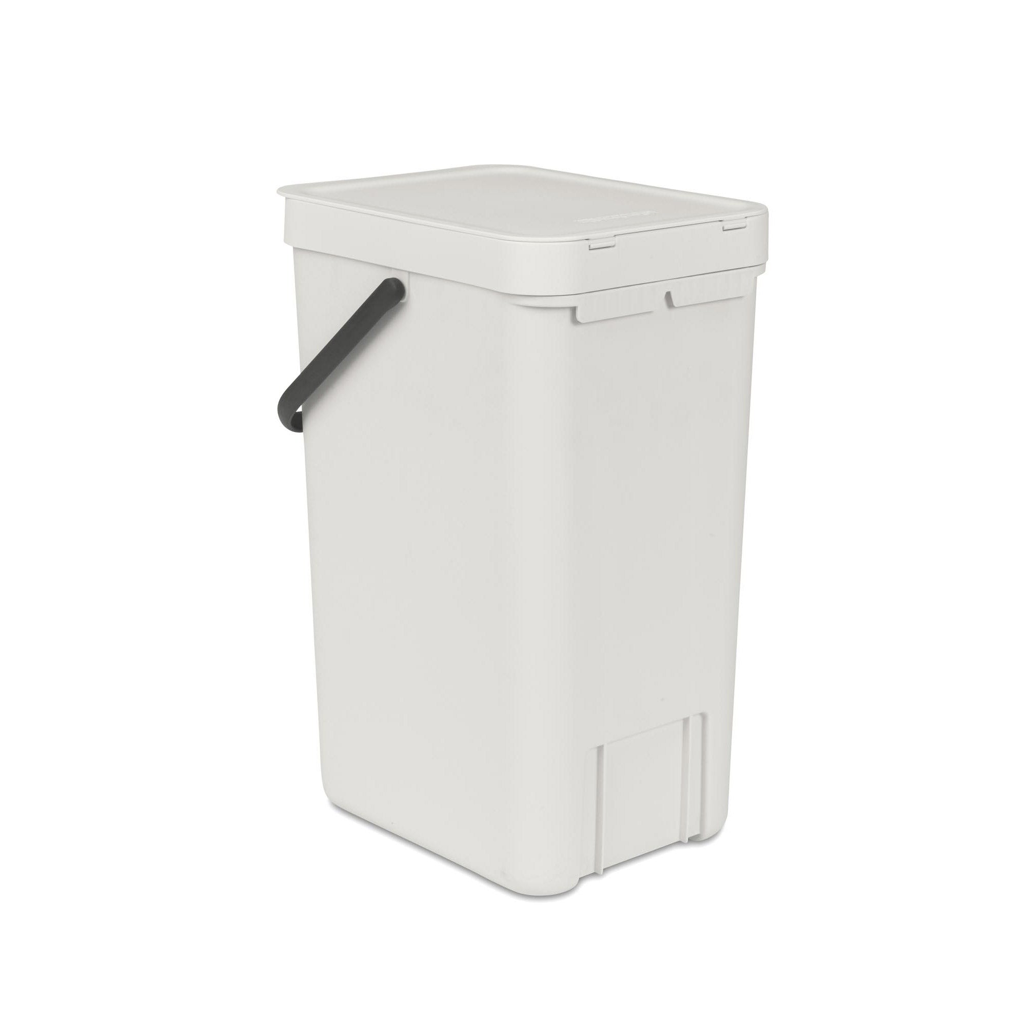 Brabantia Waste Bin Sort & Go 16L - Light Grey