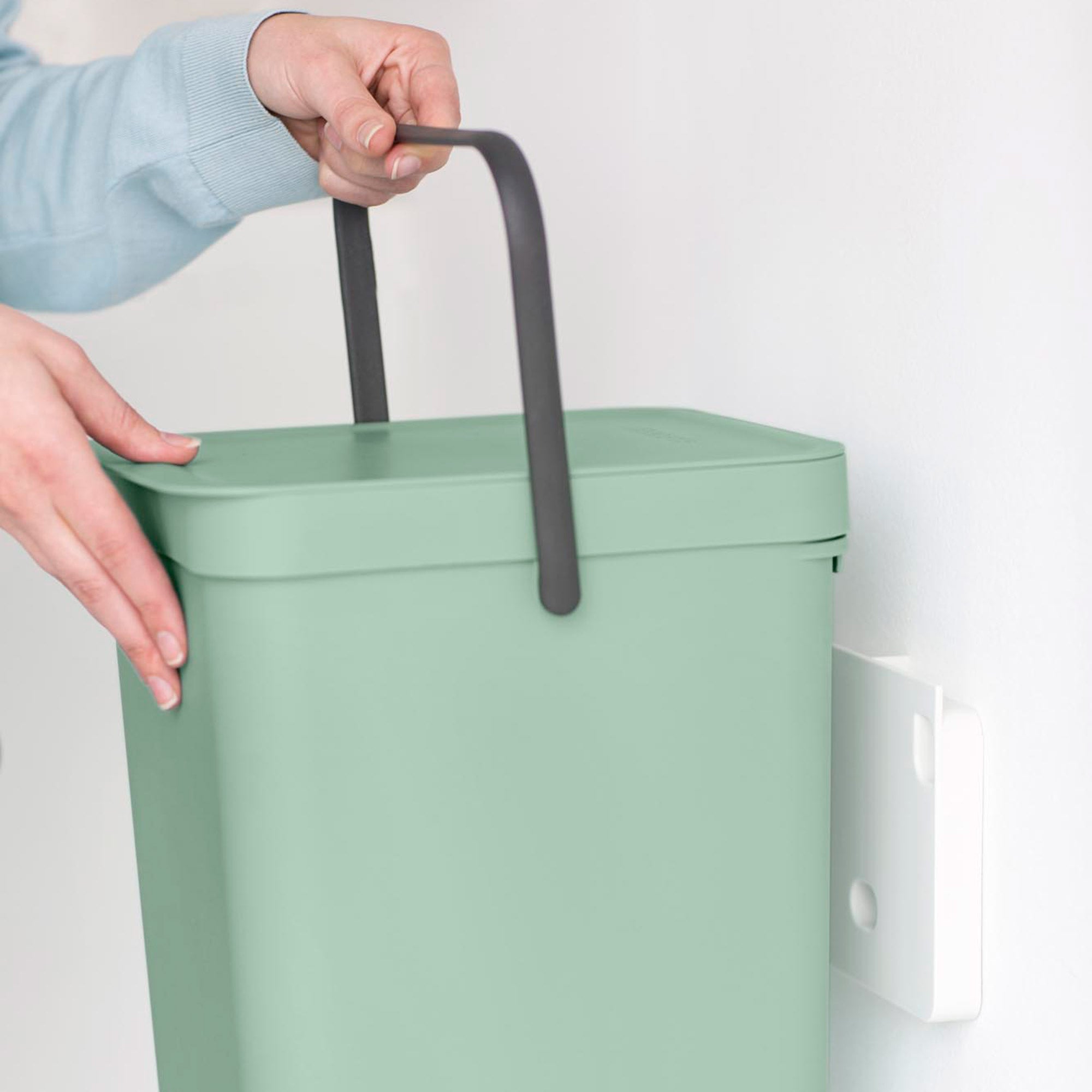 Brabantia Waste Bin Sort & Go 16L - Jade Green