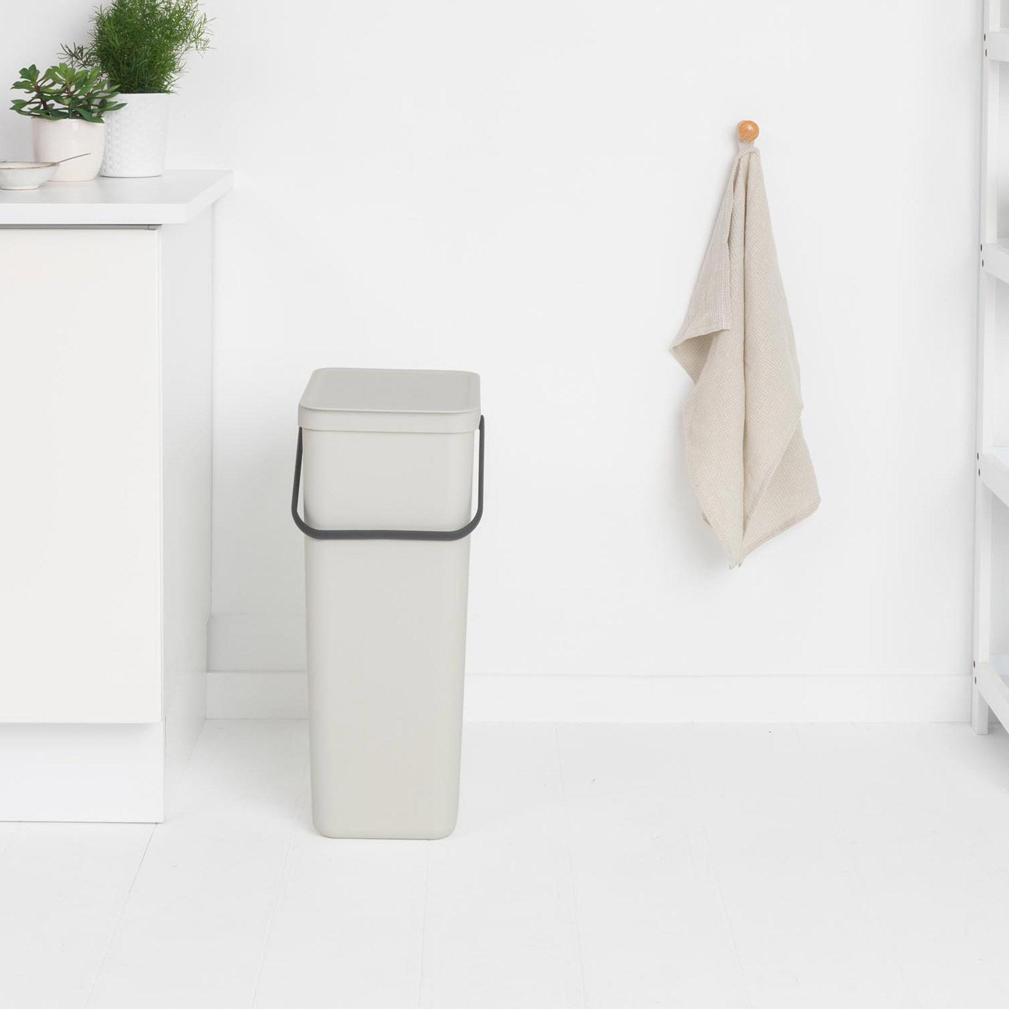 Brabantia Recycle Bin Sort & Go 40L - Light Grey
