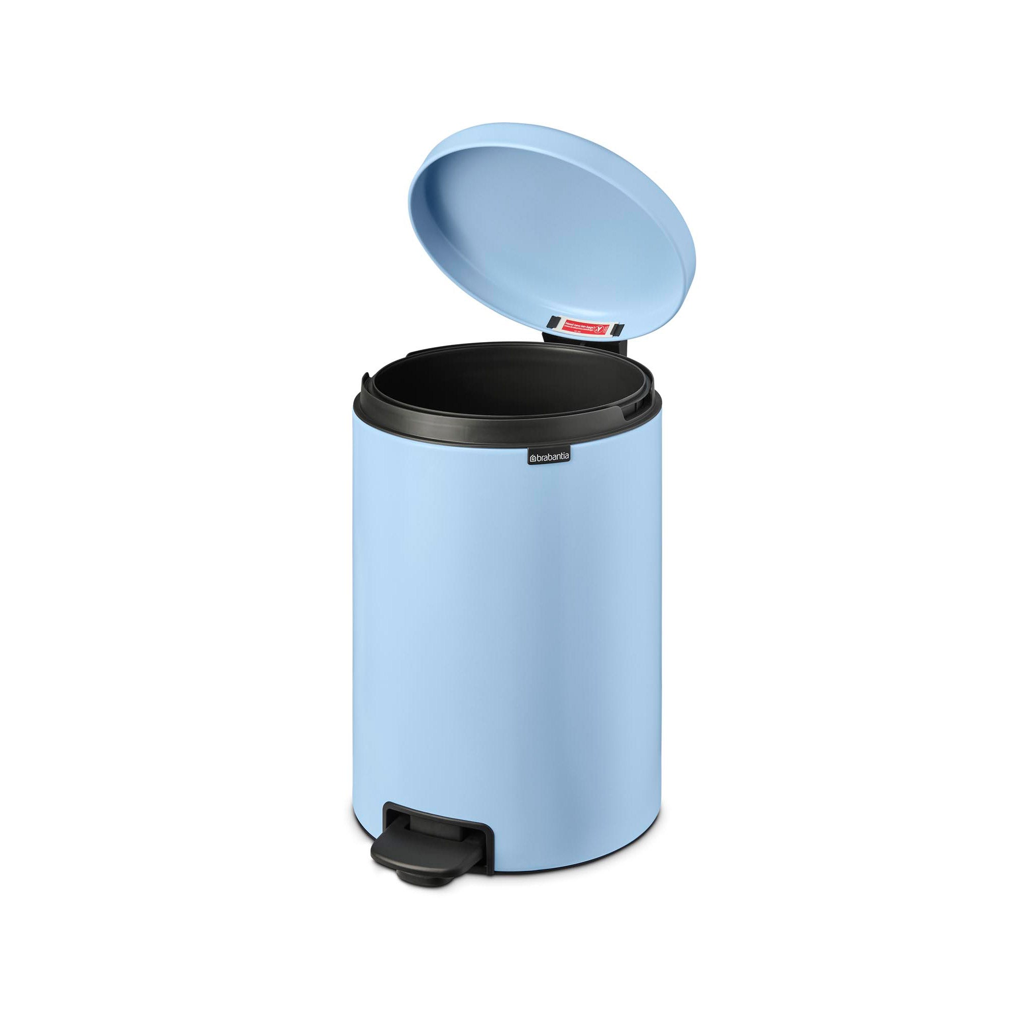 Brabantia Pedal Bin newICON 20L Dreamy Blue