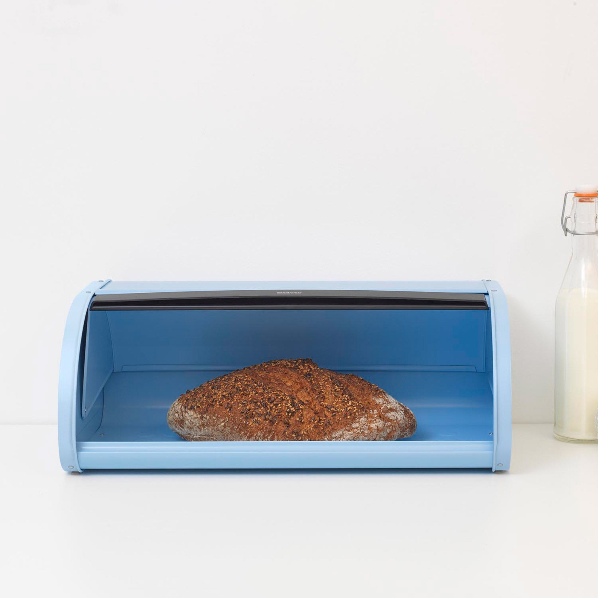 Brabantia Bread Bin Roll Top Large - Dreamy Blue