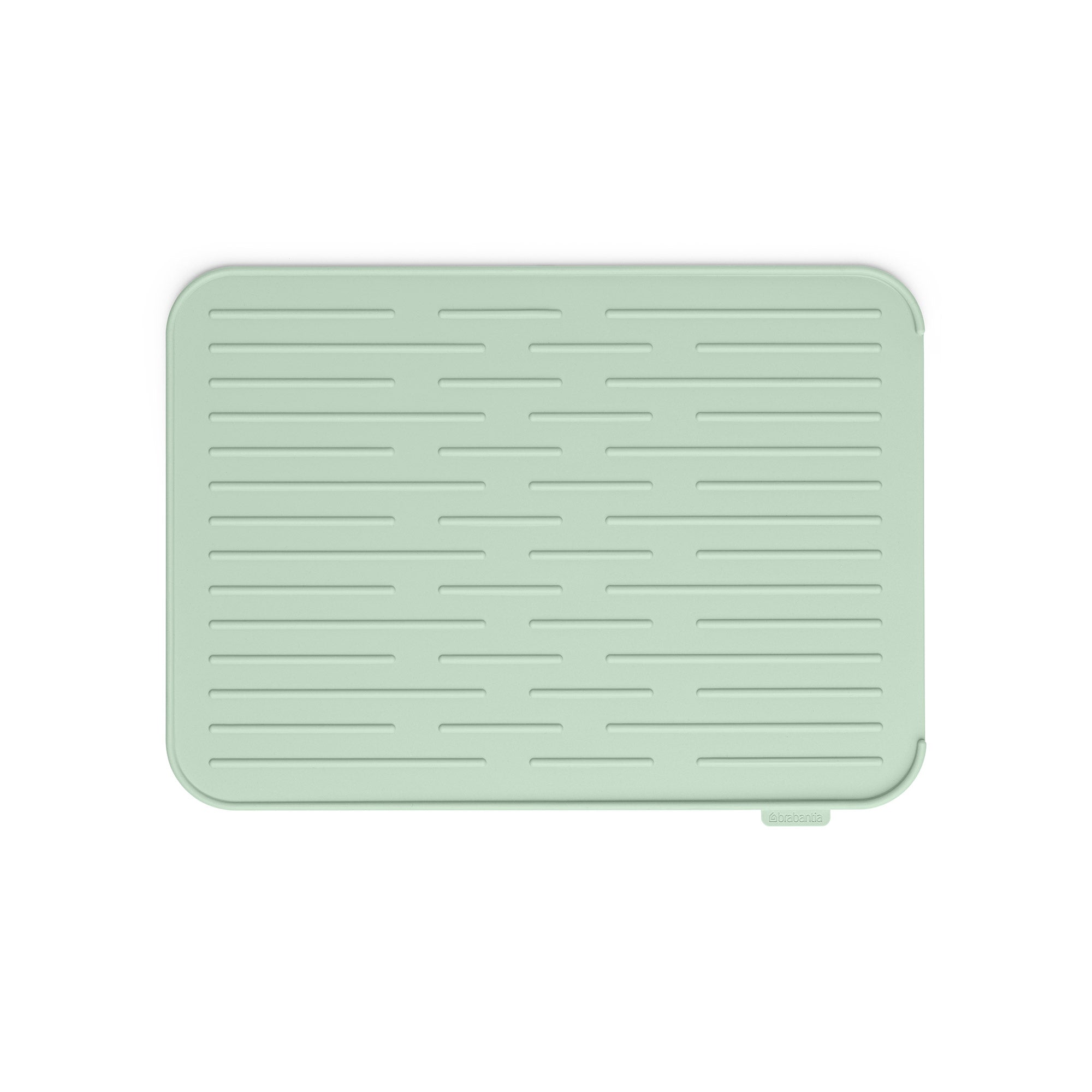 Brabantia Silicone Dish Drying Rack - Jade Green