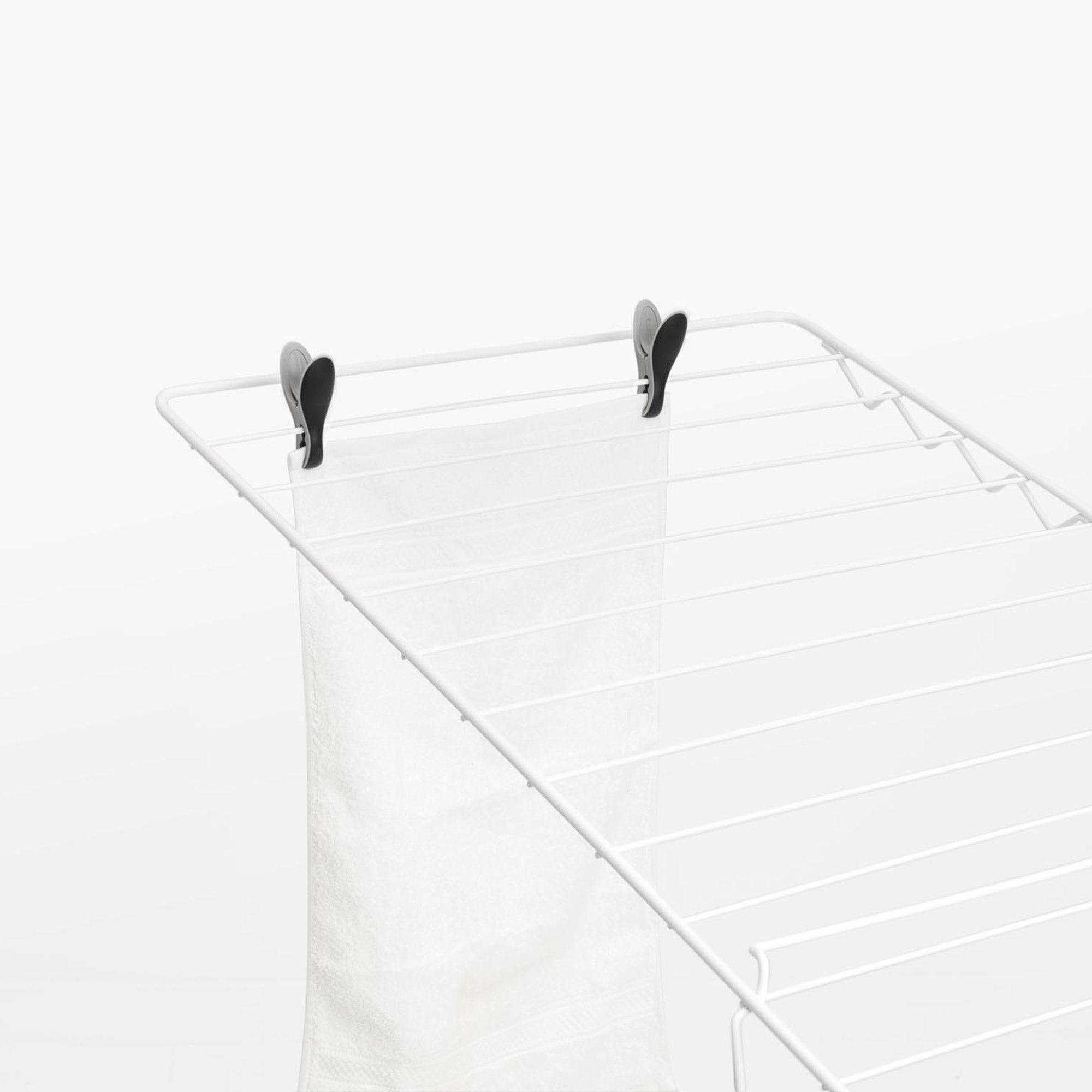 Brabantia Smart Pegs - Black/Grey, Set of 8