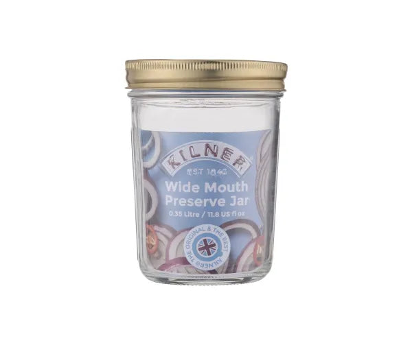 Kilner Wide Mouth Preserve Jar - 350ml