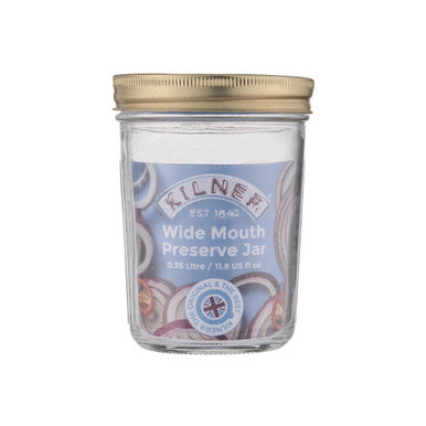 Kilner Wide Mouth Preserve Jar - 350ml