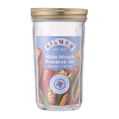 Kilner Wide Mouth Preserve Jar - 500ml