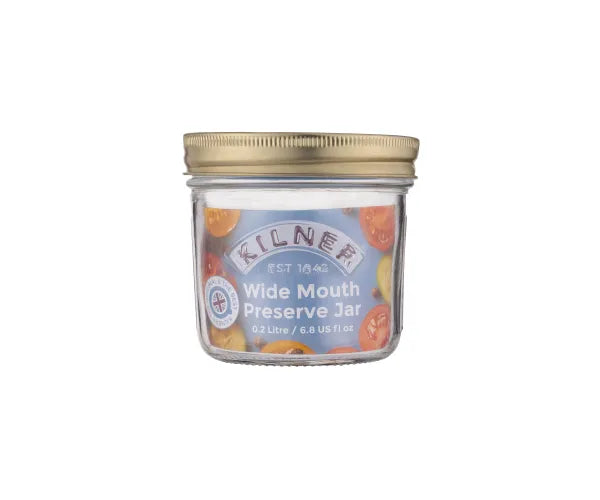 Kilner Wide Mouth Preserve Jar - 200ml
