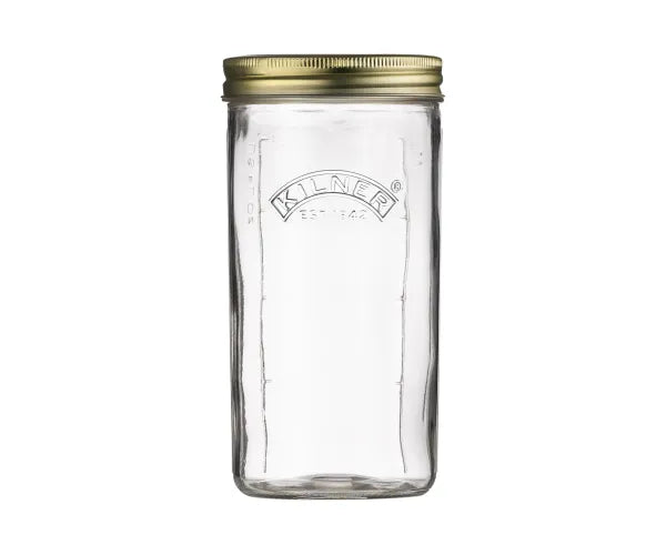 Kilner Wide Mouth Preserve Jar - 1 Litre
