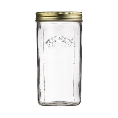 Kilner Wide Mouth Preserve Jar - 1 Litre