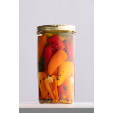 Kilner Wide Mouth Preserve Jar - 1 Litre