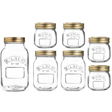 Kilner Preserve 7pce Jar Set
