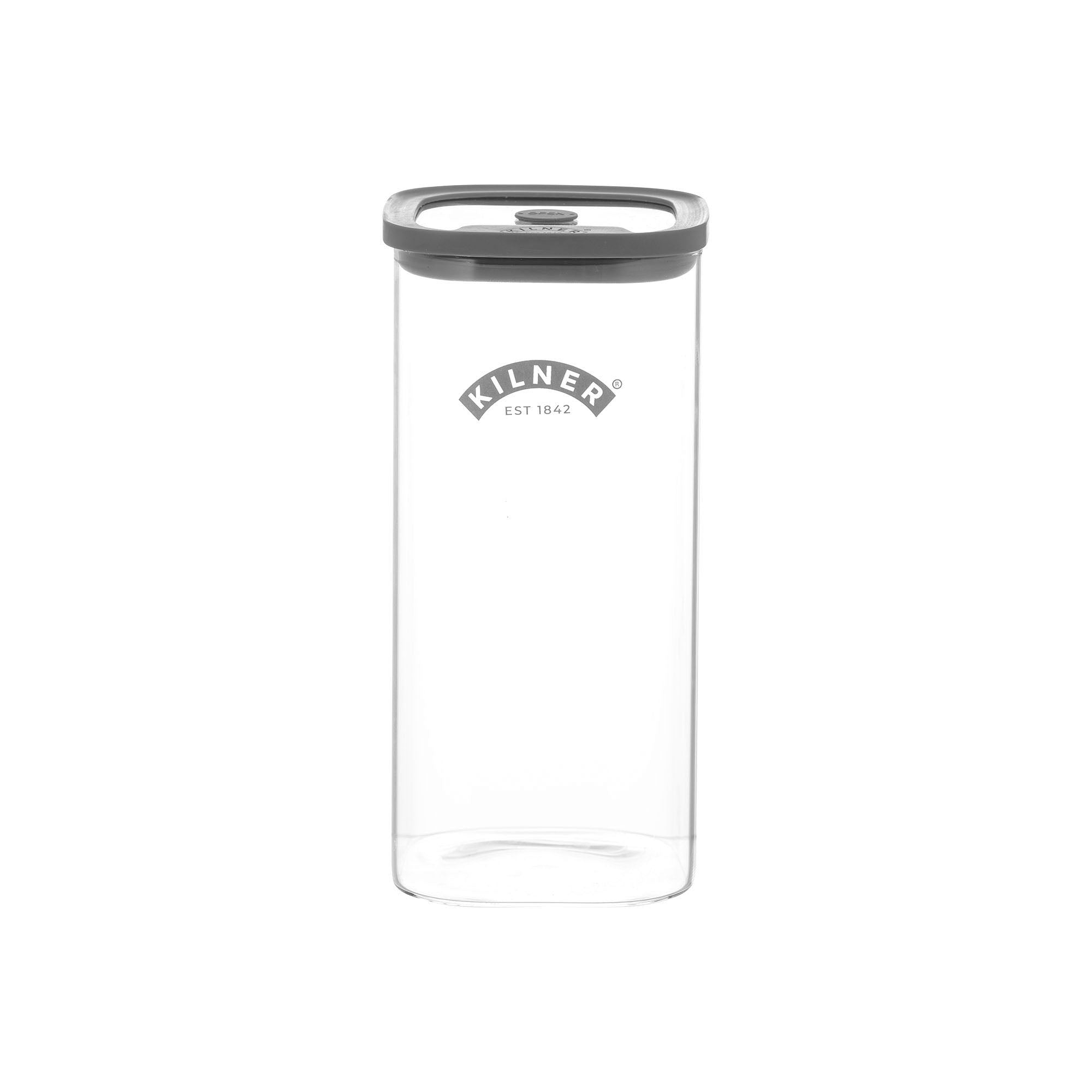 Kilner Fresh Storage Square Jar - 1.5 Litre