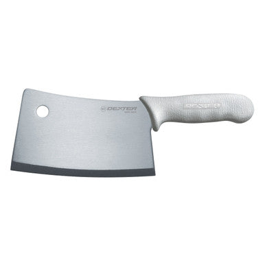 Dexter SANI-SAFE® 7”/18cm Cleaver, Carbon Steel