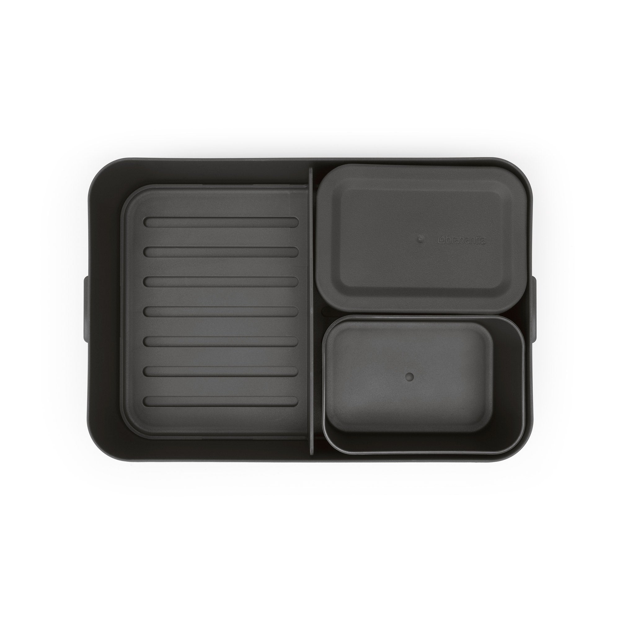 Brabantia Make & Take Lunch Box Bento Large Dark Grey