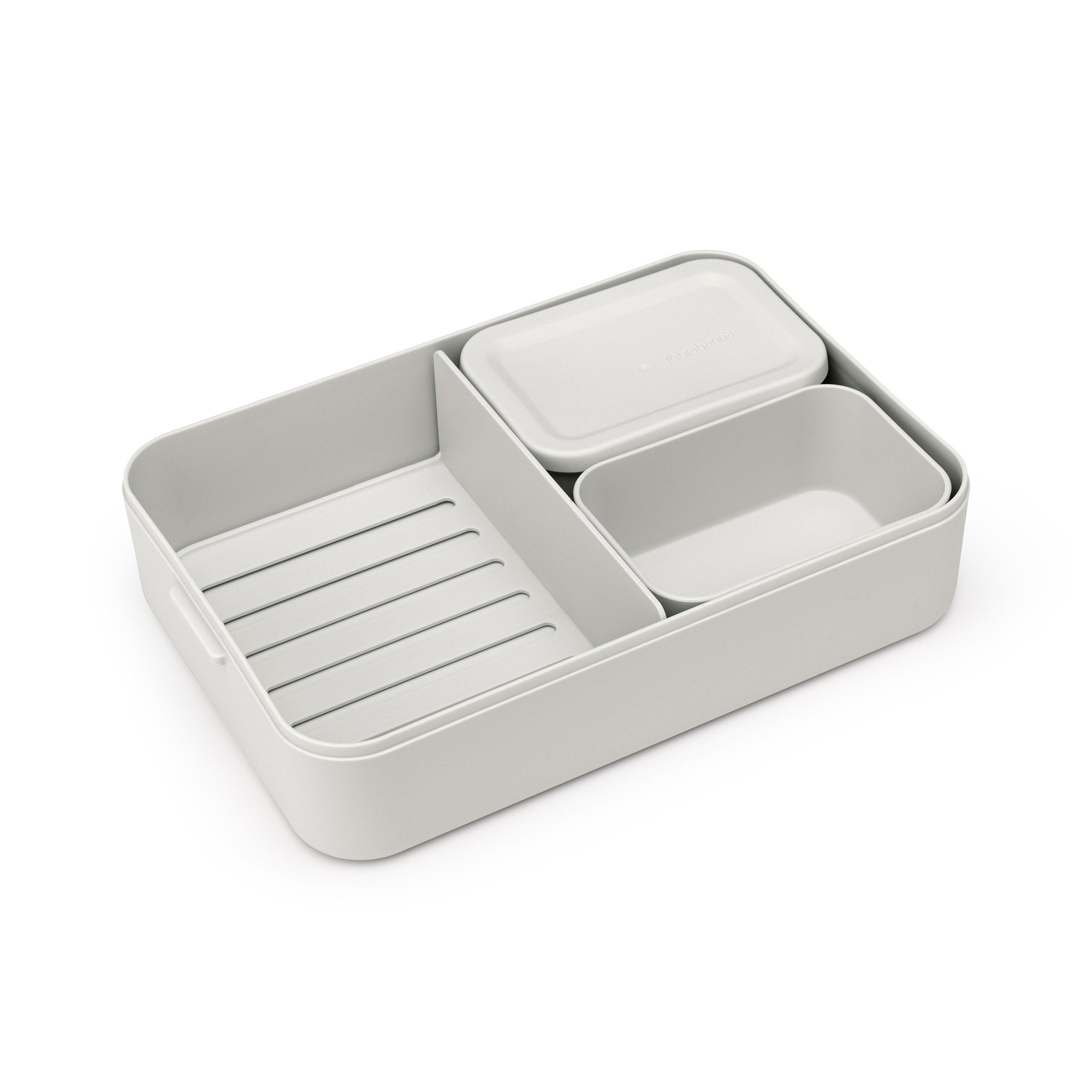 Brabantia Make & Take Lunch Box Bento Large Light Grey