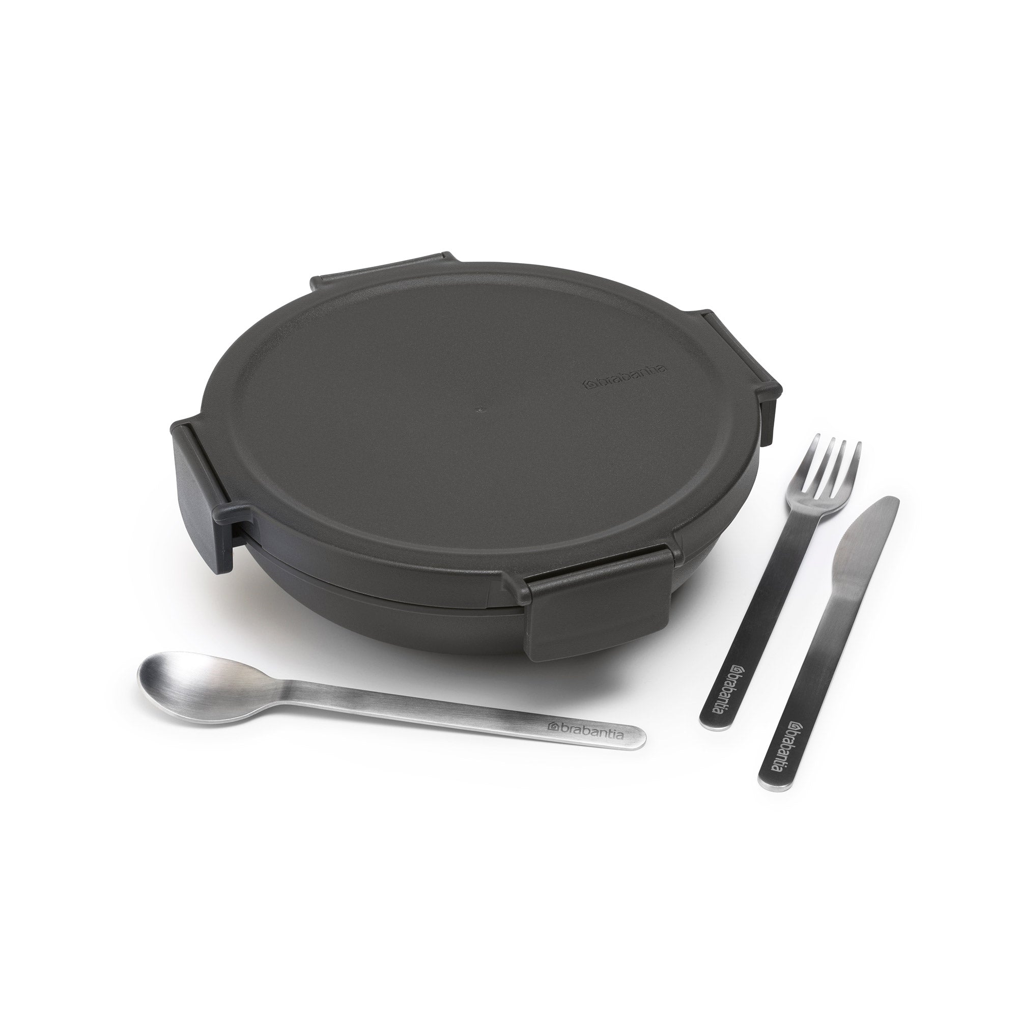 Brabantia Make & Take Lunch Bowl 1L Dark Grey