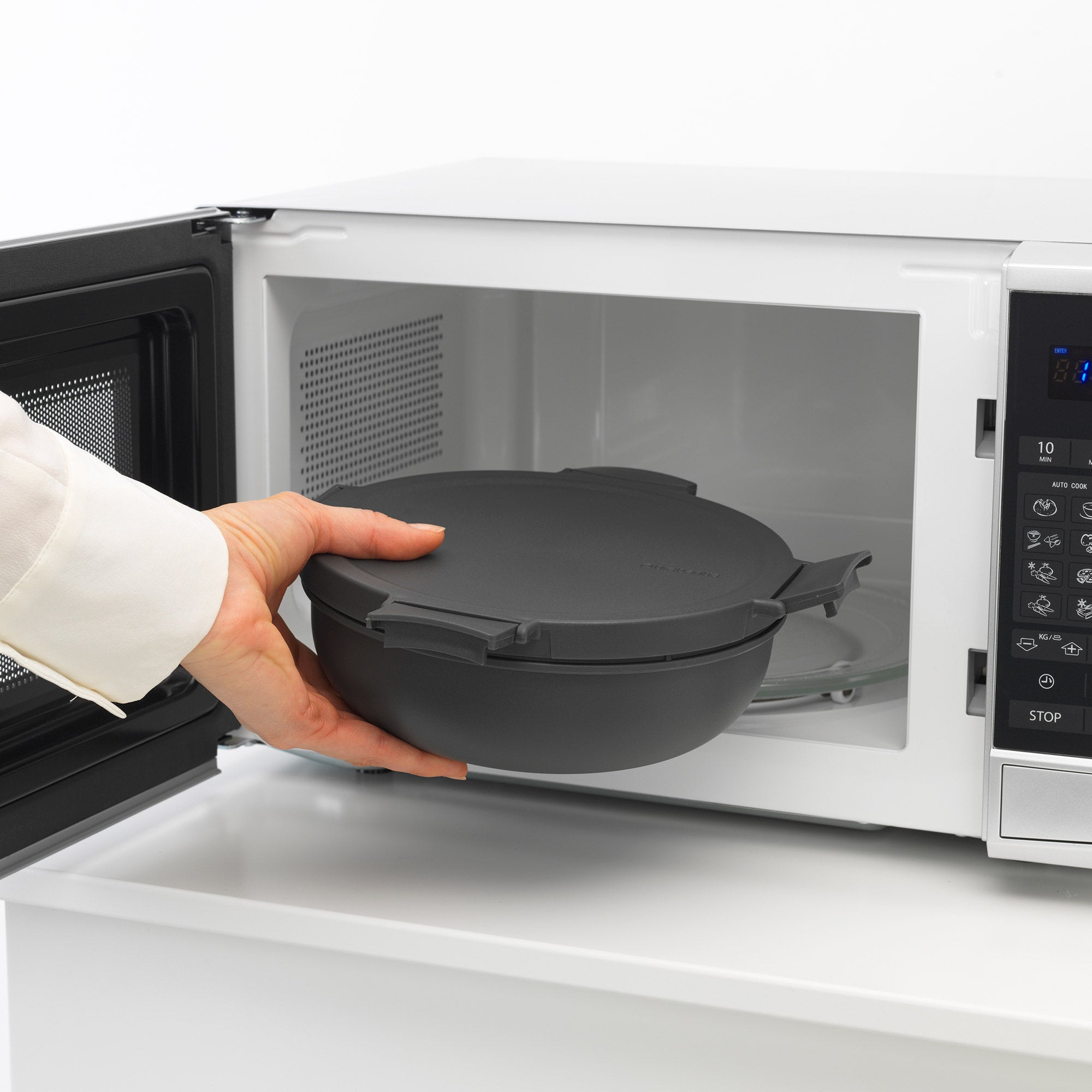 Brabantia Make & Take Salad Bowl 1.3L Dark Grey