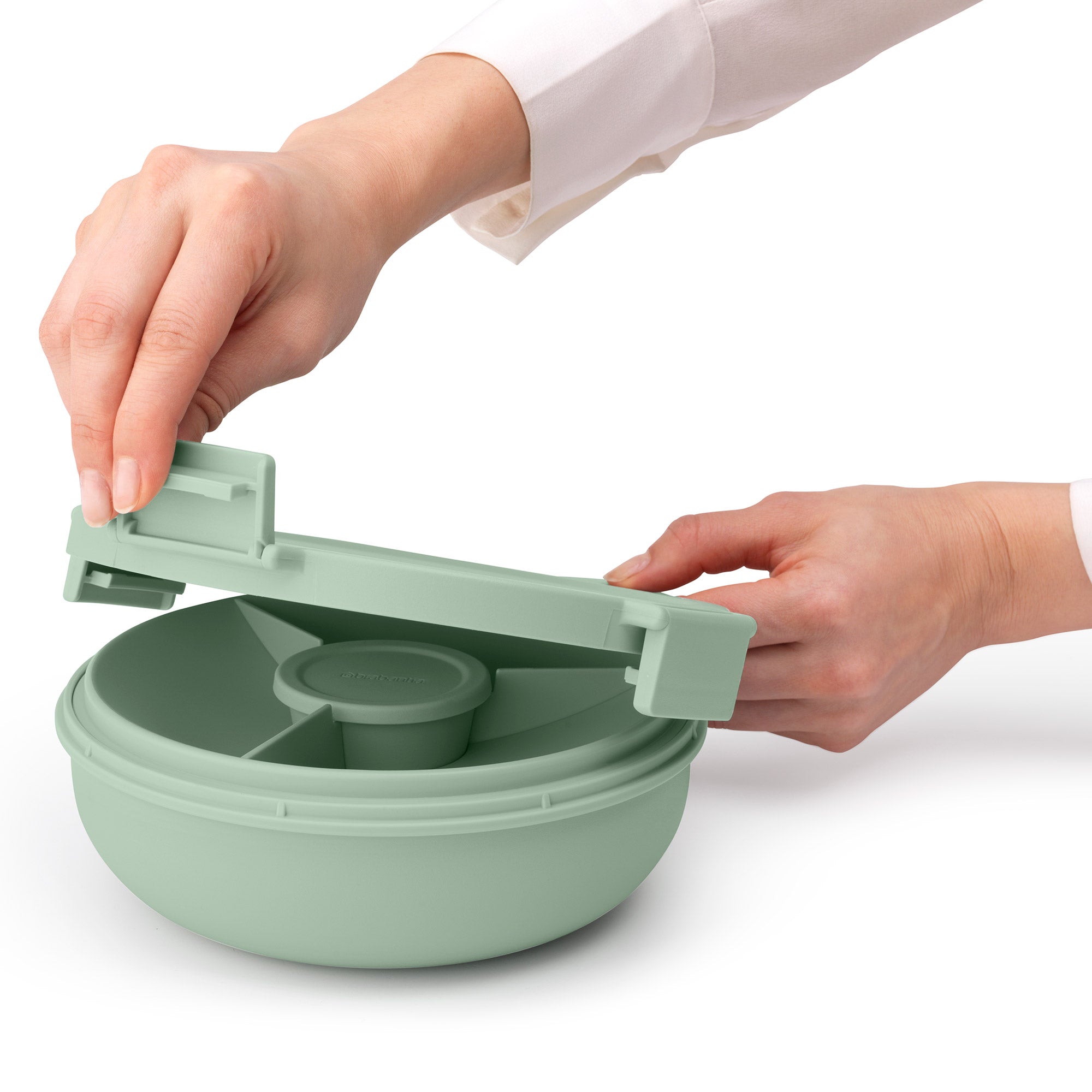 Brabantia Make & Take Salad Bowl 1.3L Jade Green