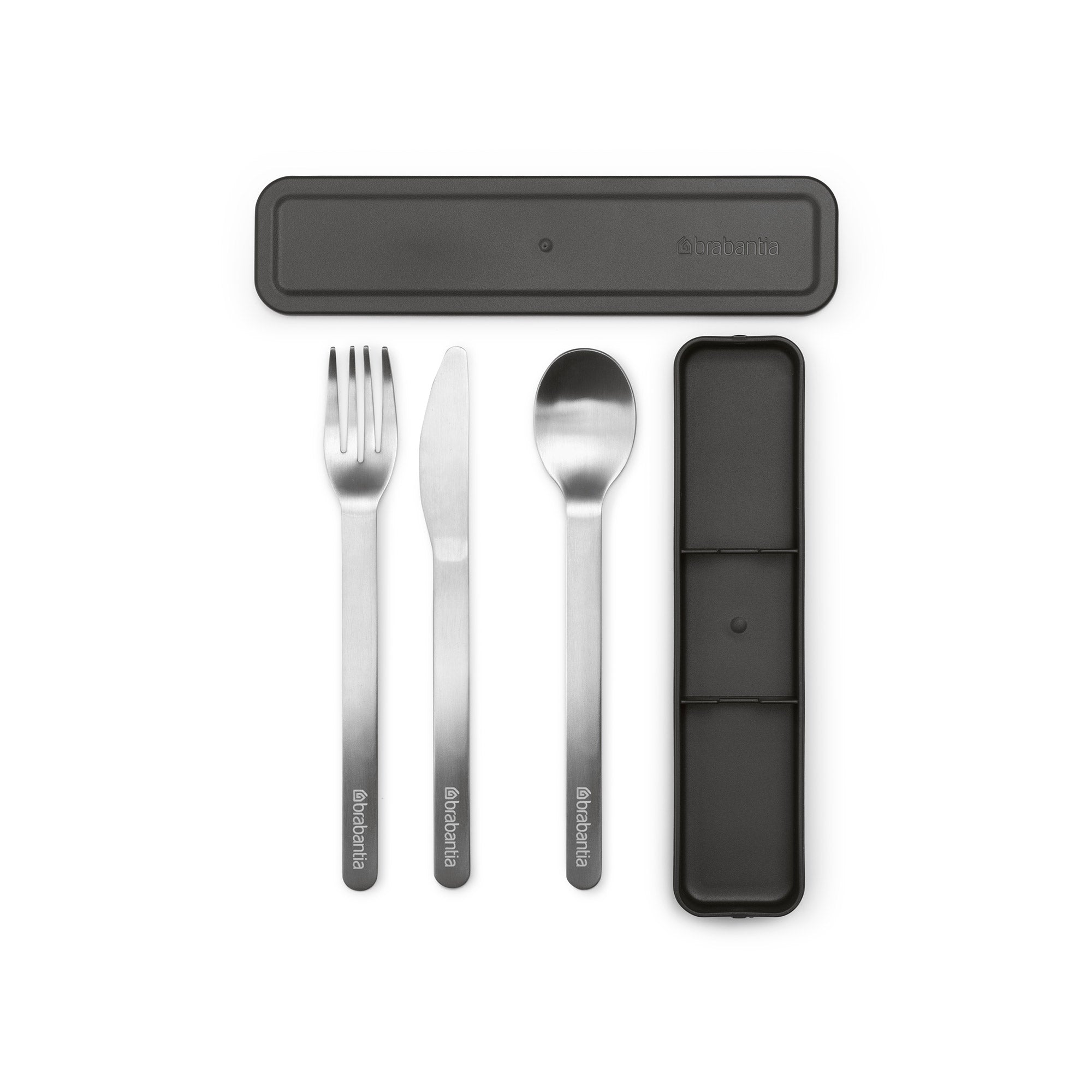 Brabantia Make & Take Cutlery Set 3 pcs Dark Grey