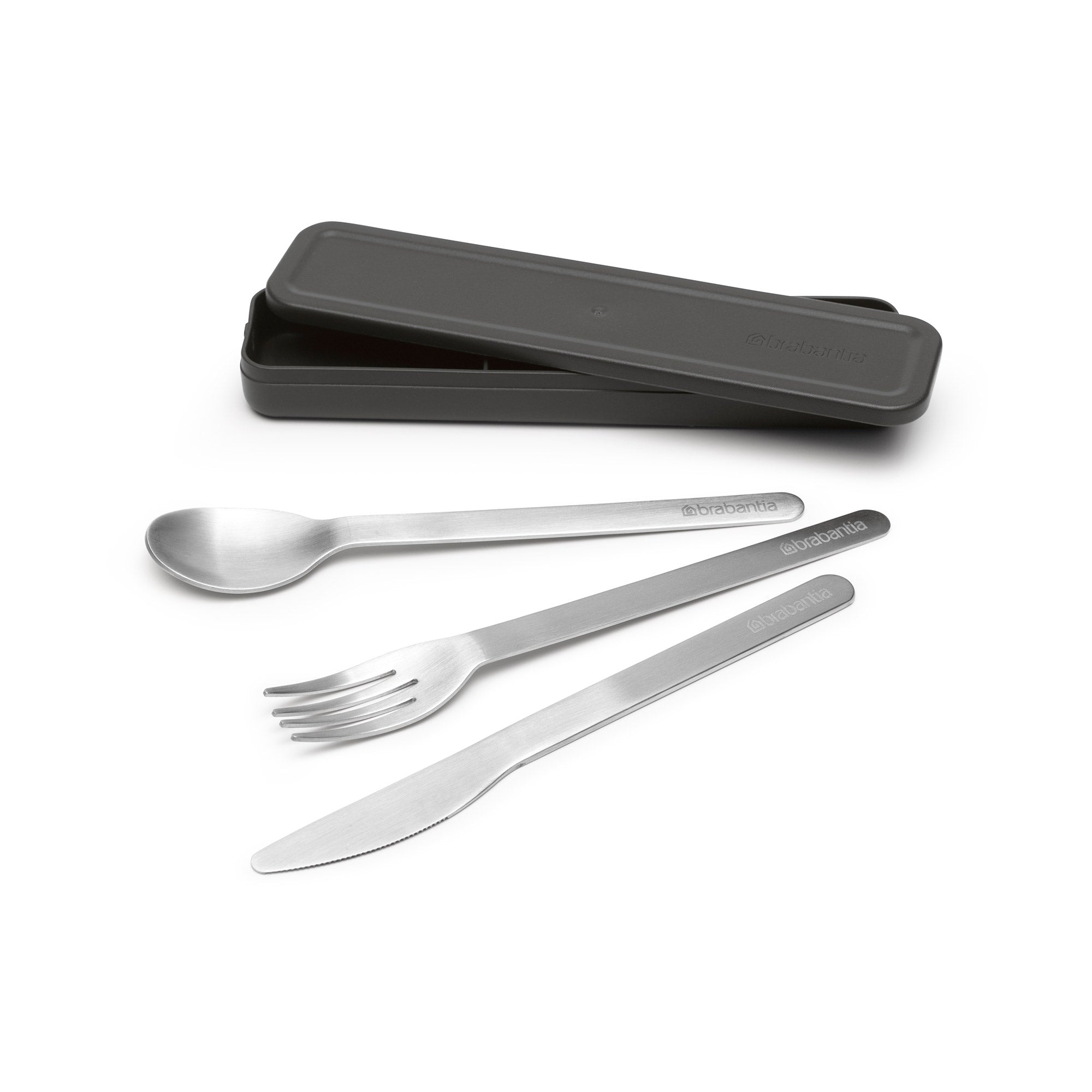 Brabantia Make & Take Cutlery Set 3 pcs Dark Grey