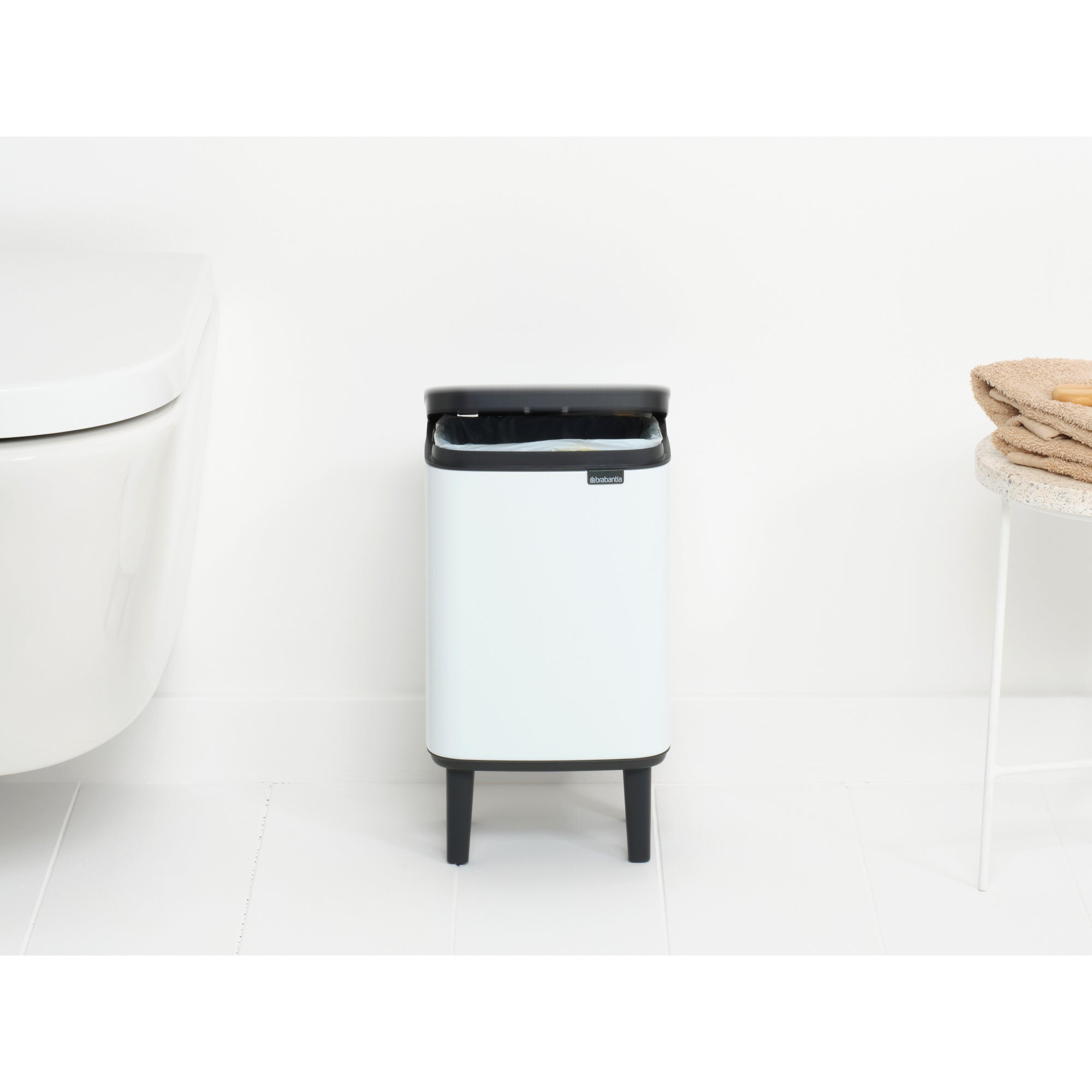 Brabantia BO Waste Bin Hi 4L White