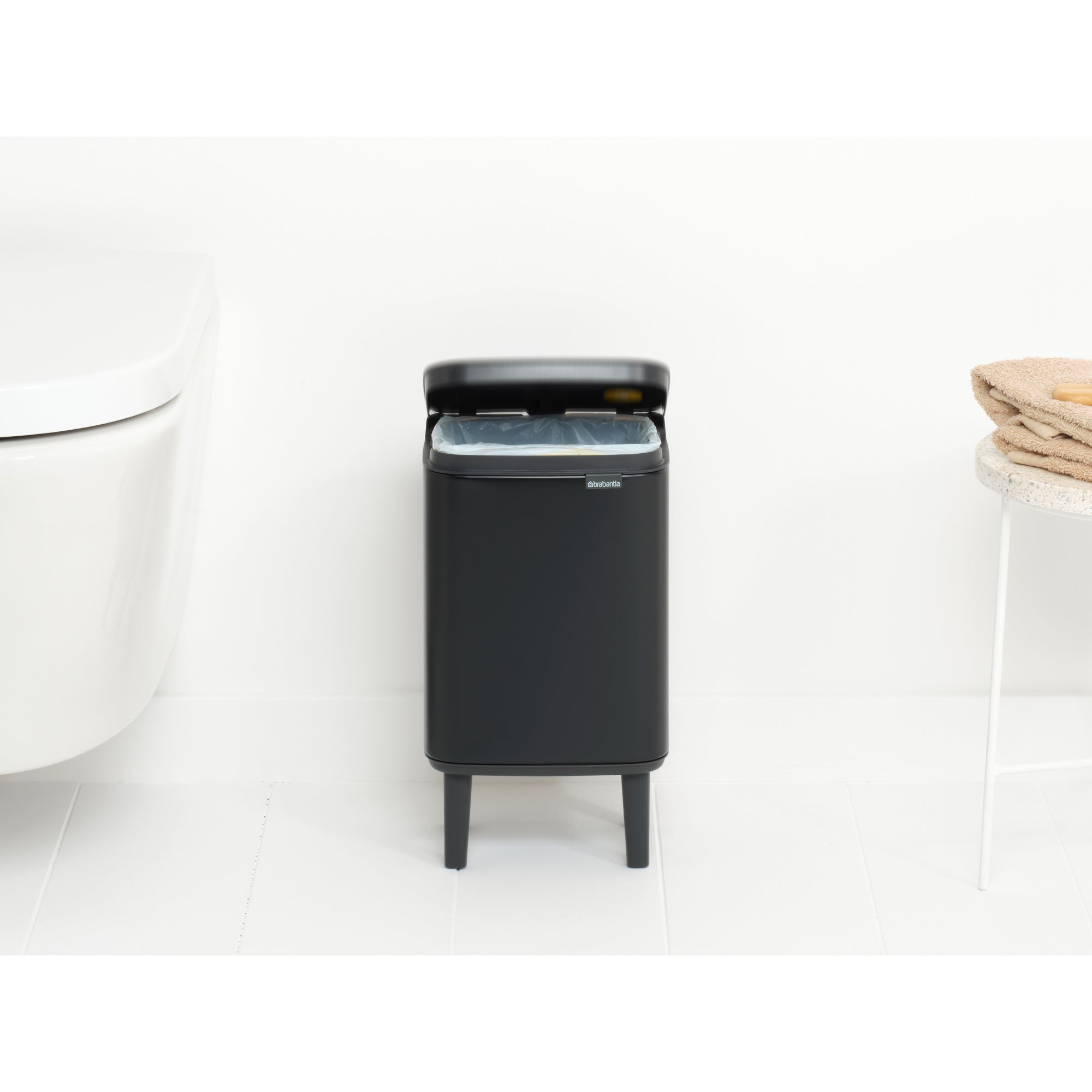Brabantia BO Waste Bin Hi 4L Matt Black