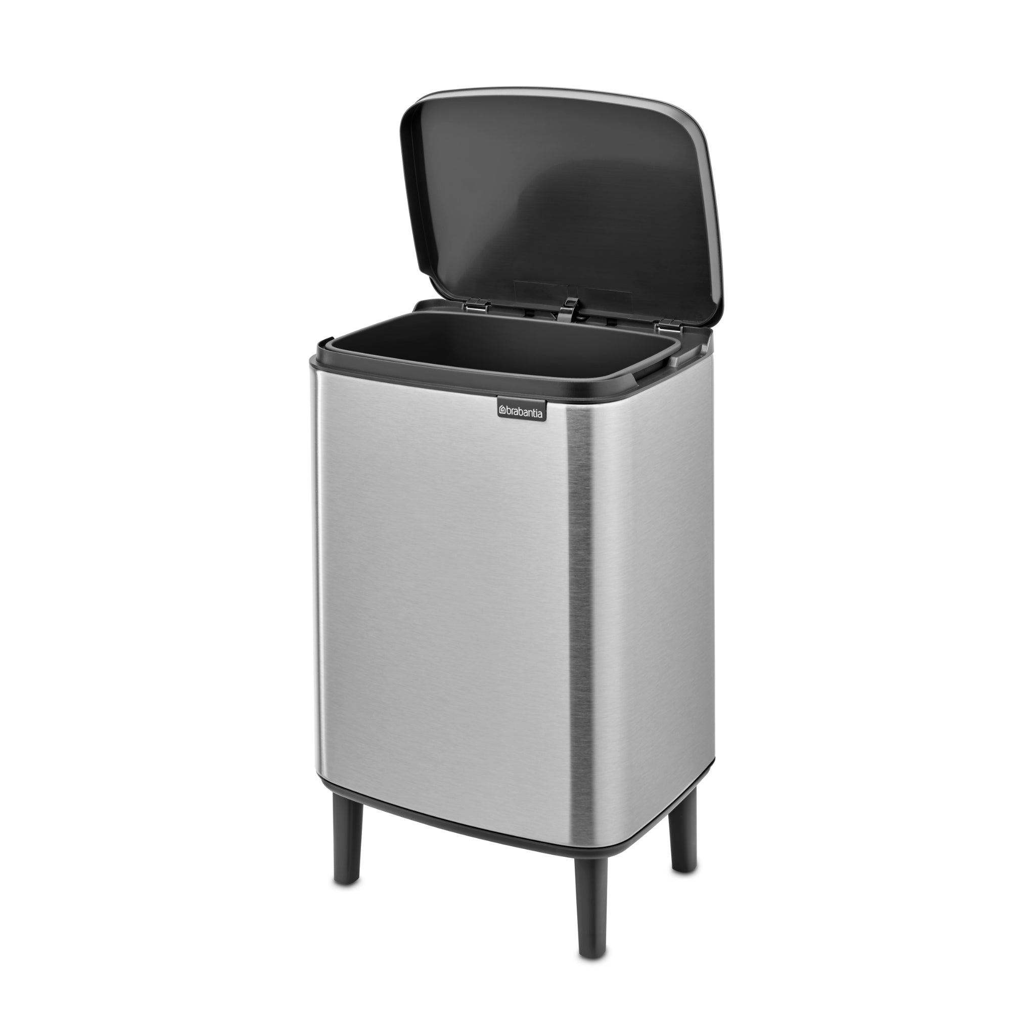 Brabantia BO Waste Bin Hi 12L Matt Steel FPP