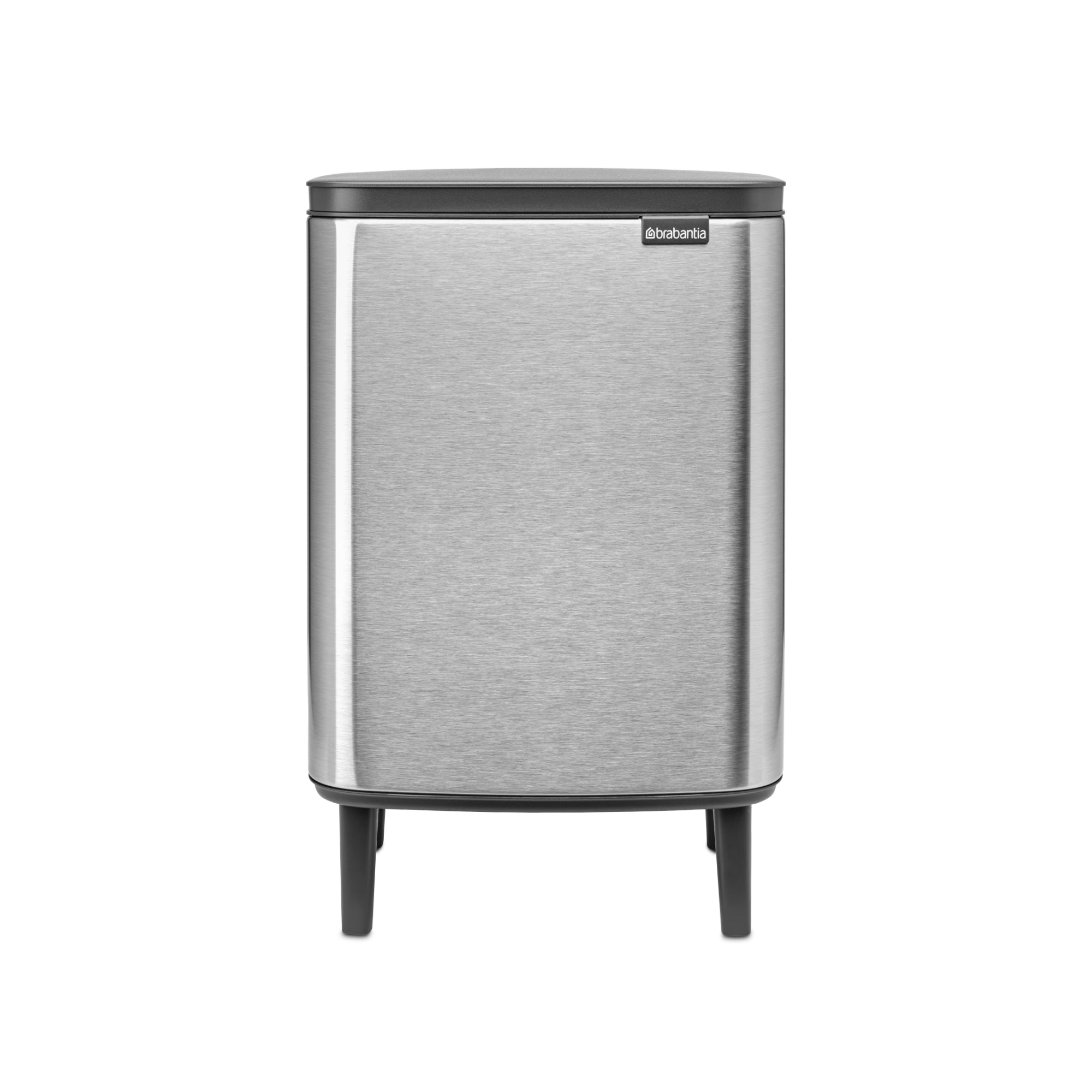 Brabantia BO Waste Bin Hi 12L Matt Steel FPP