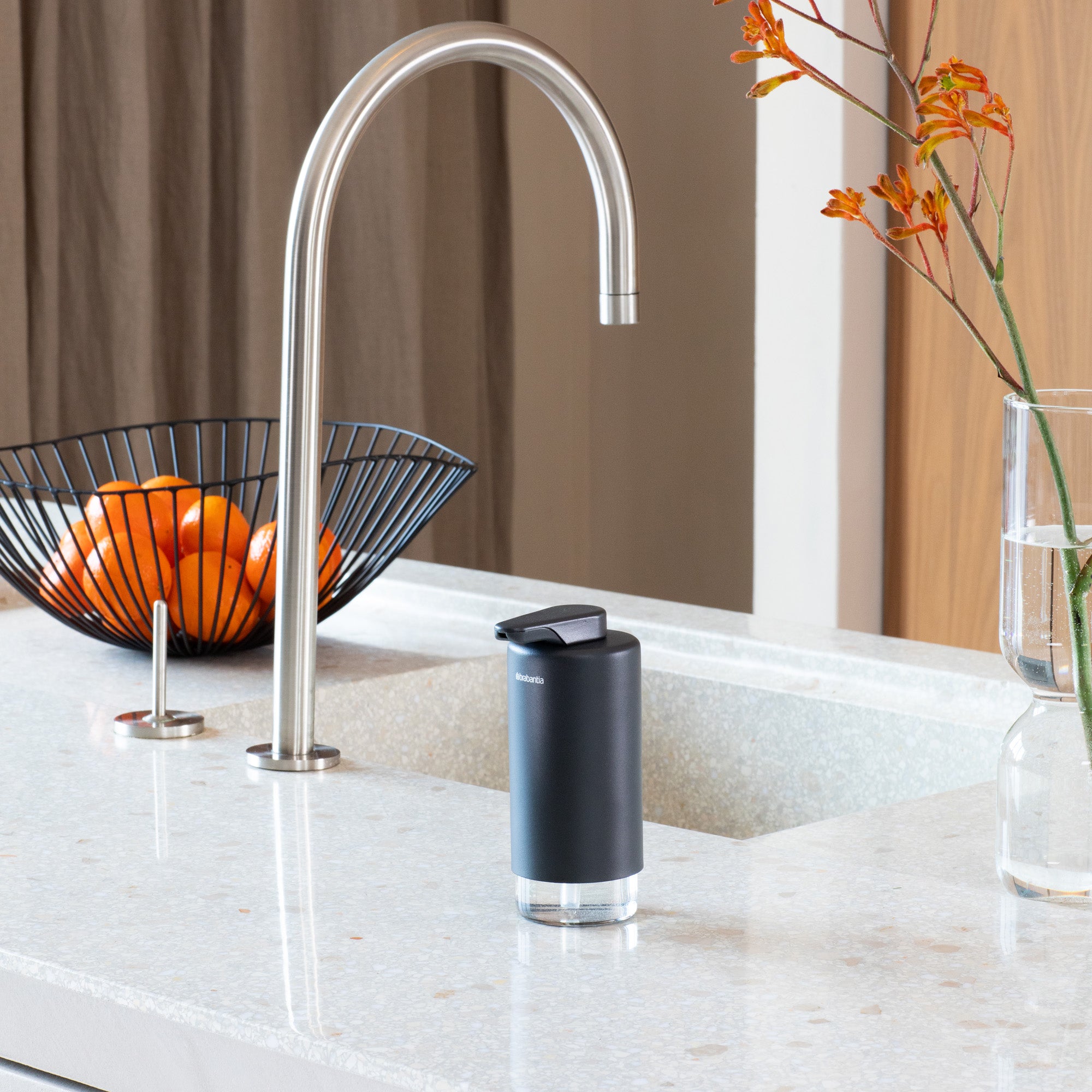 Brabantia Soap Dispenser - Mineral Infinite Grey