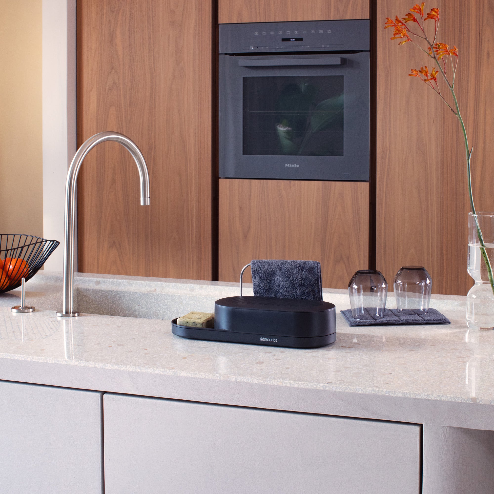 Brabantia Sink Organiser - Mineral Infinite Grey