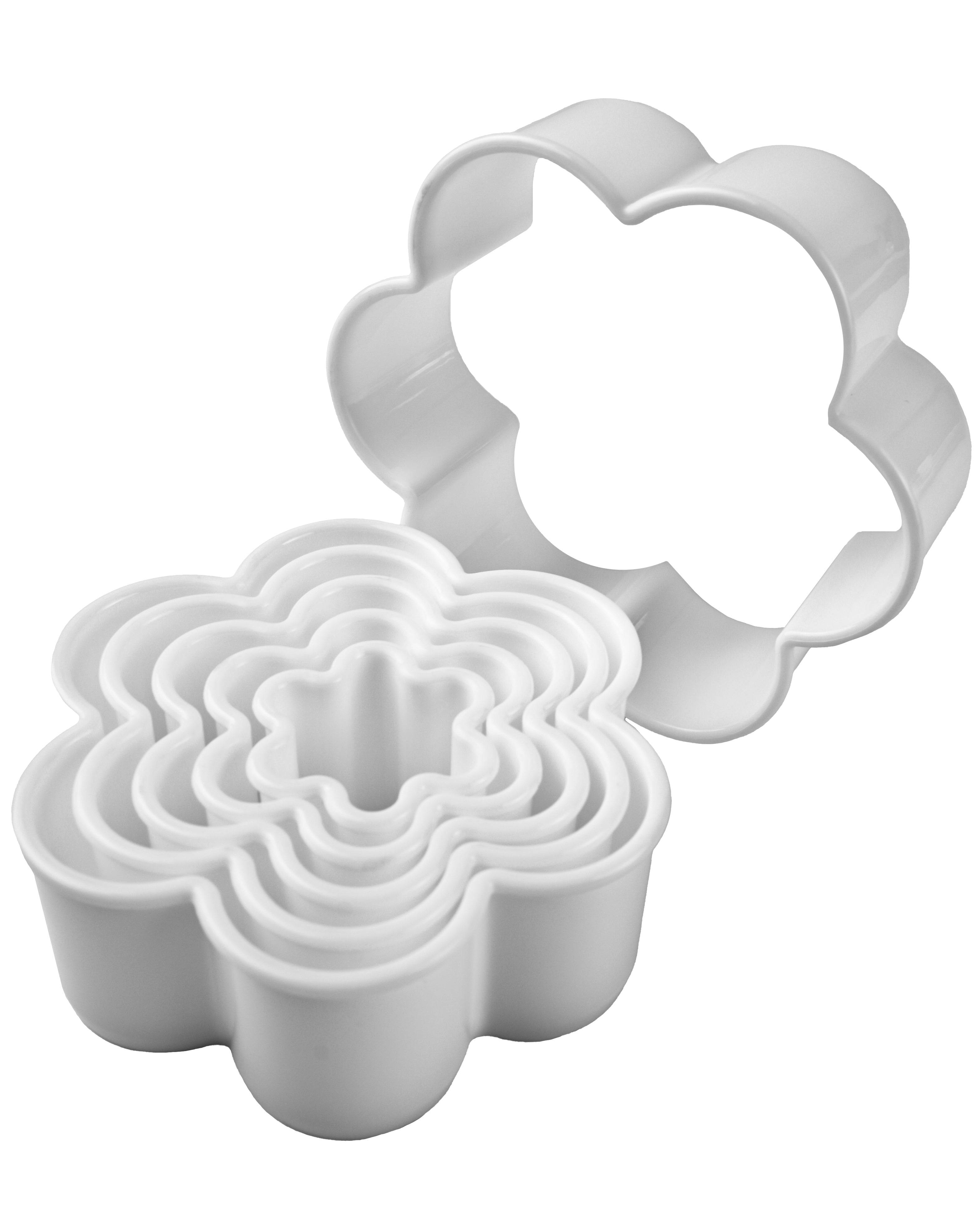 Mondo Cookie Cutter Set Petal 6Pc