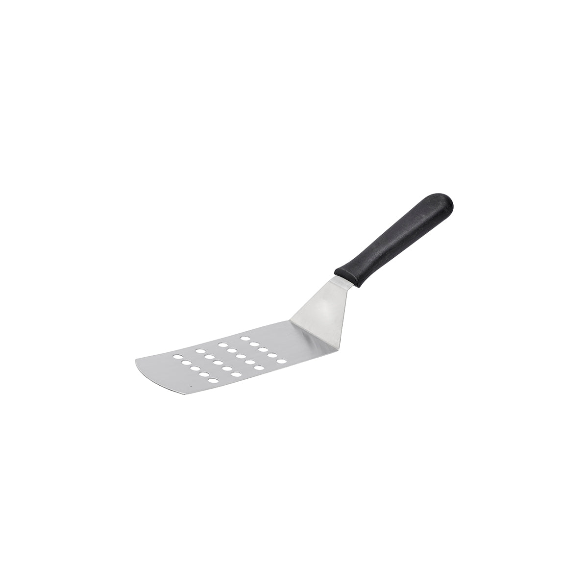 Chef Inox Grill Turner with Black Handle Perforated 180x75x310mm