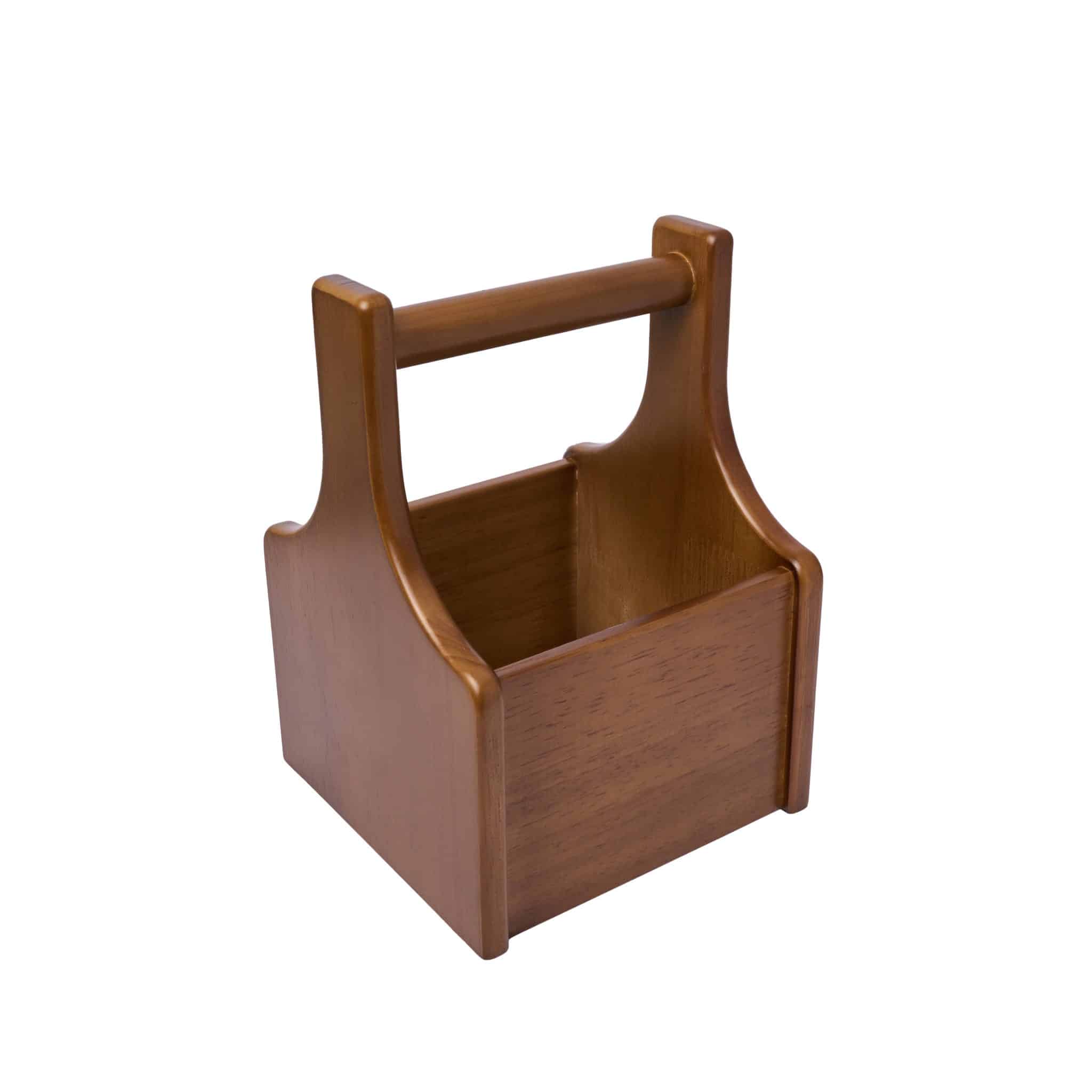 KH Hand Kraft Table Caddy Single Comp 140 x 140 x 200mm