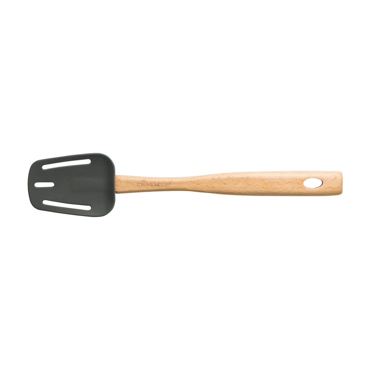 Chasseur Silicone Slotted Spoon - Caviar