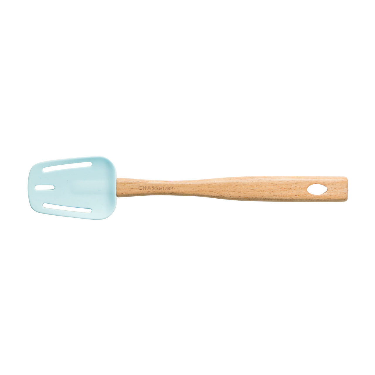 Chasseur Silicone Slotted Spoon - Duck Egg Blue