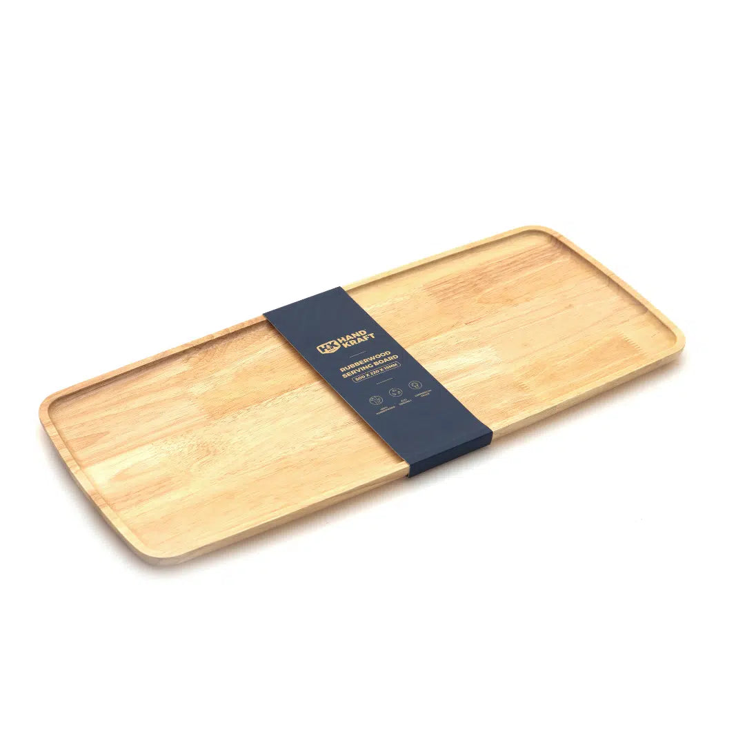 KH Hand Kraft Rubberwood Serving Board 30 x 25cm
