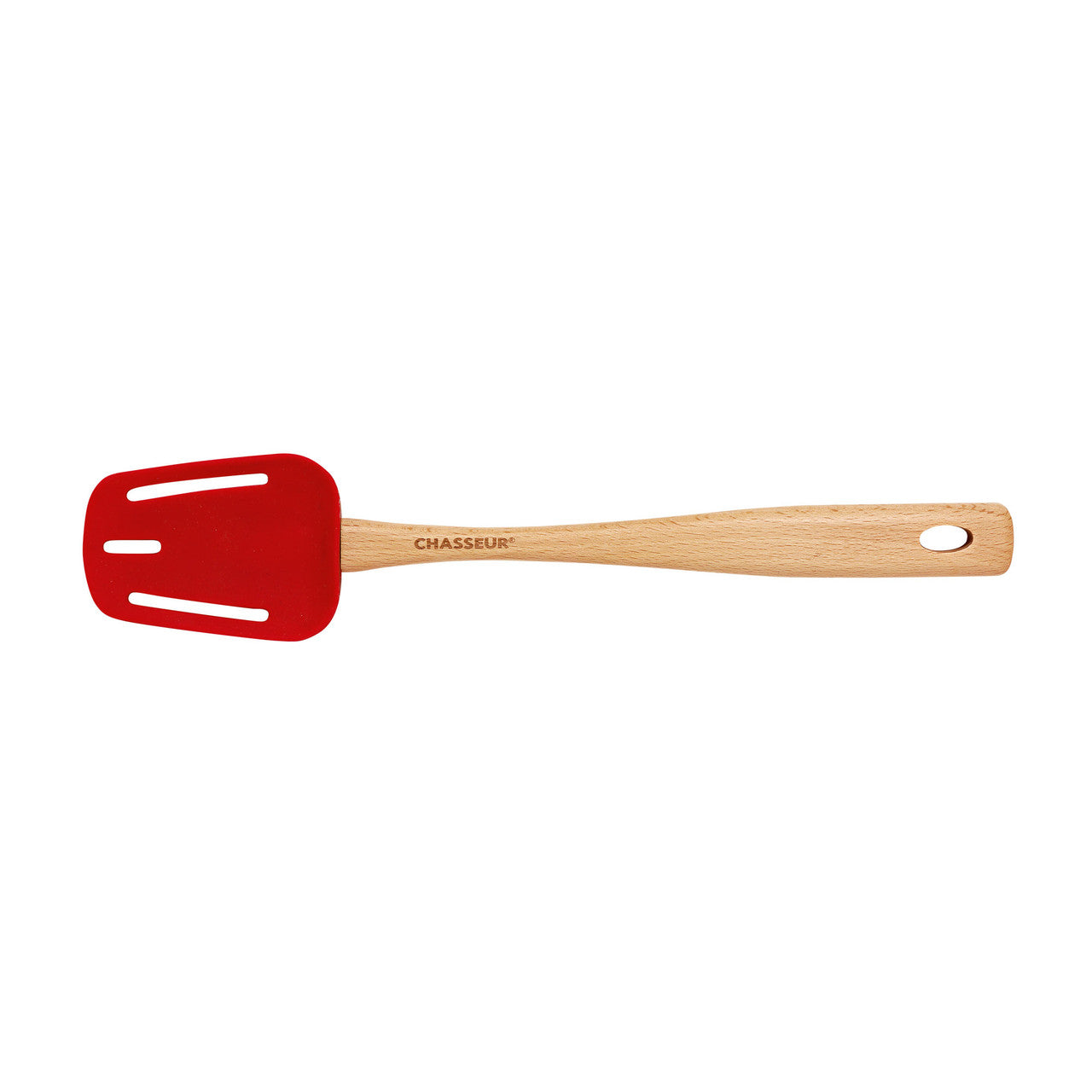 Chasseur Silicone Slotted Spoon - Red