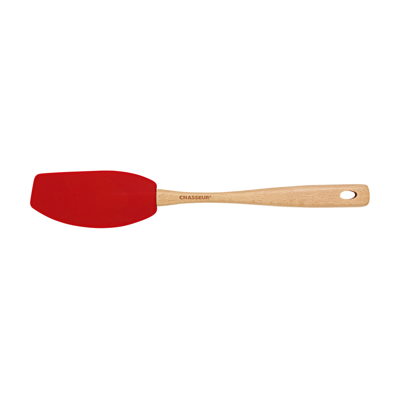 Chasseur Silicone Curved Spatula - Red