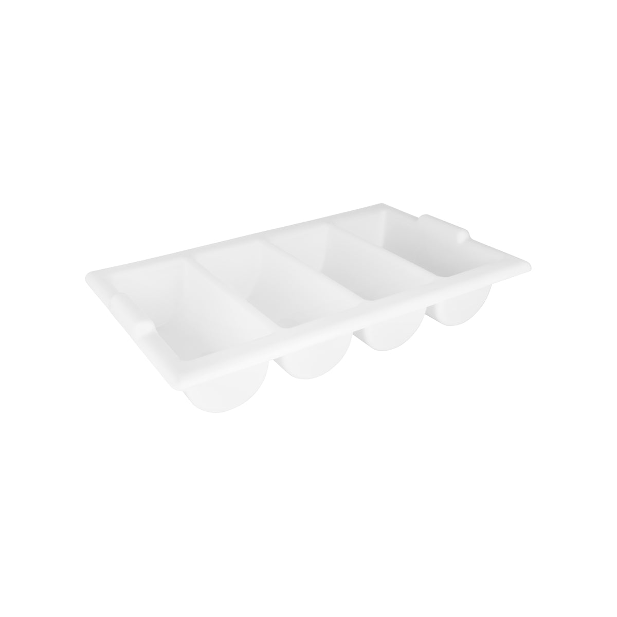 Chef Inox Cutlery Box White 4 Compartment