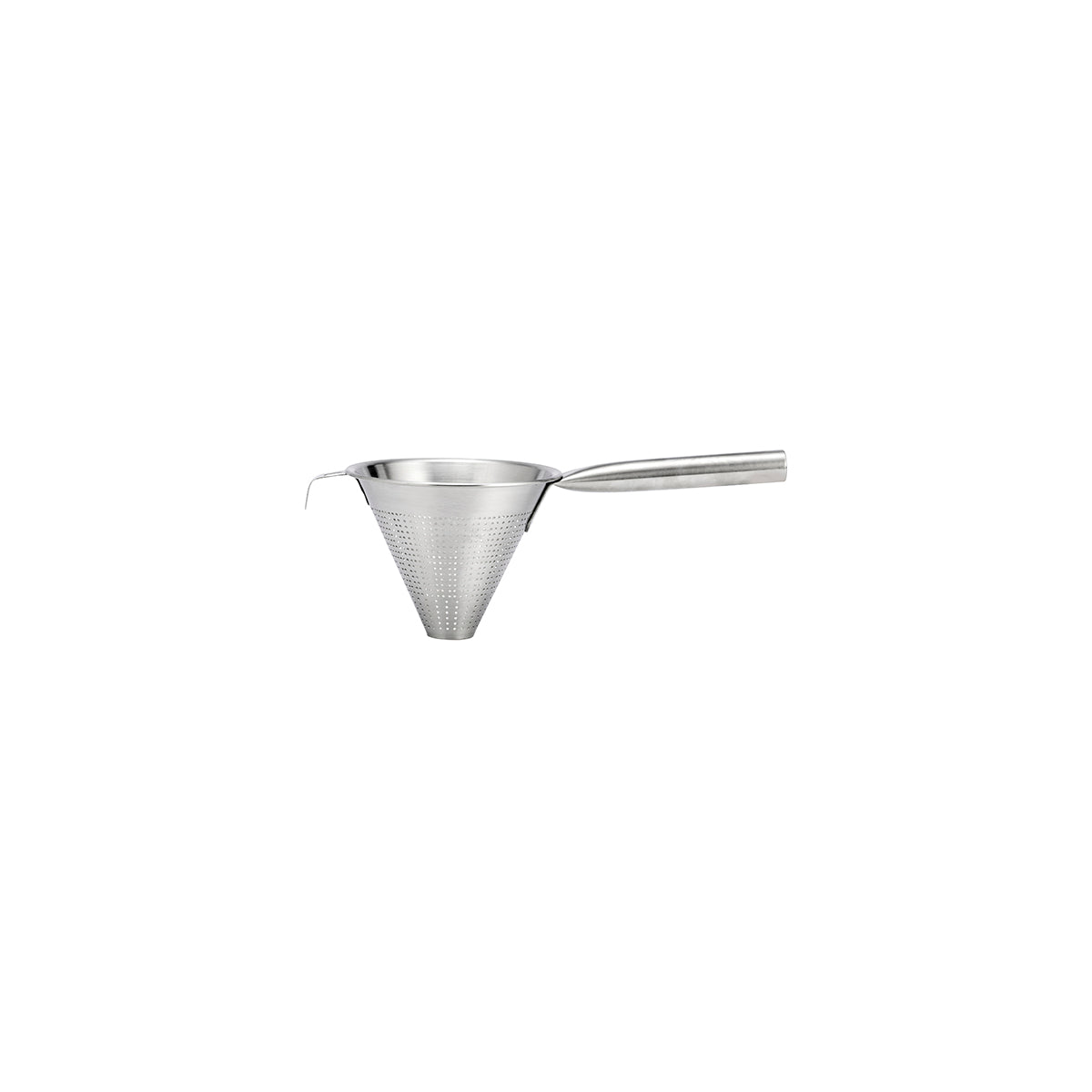 Chef Inox Strainer Conical Pipe Handle Heavy Duty Stainless Steel 130mm