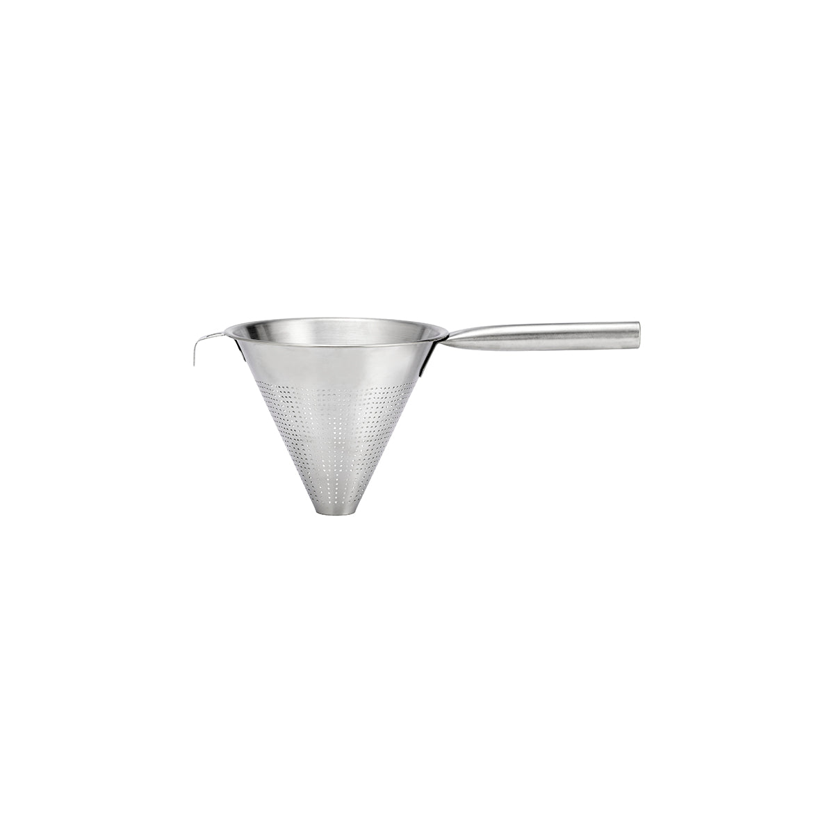 Chef Inox Strainer Conical Pipe Handle Heavy Duty Stainless Steel 200mm