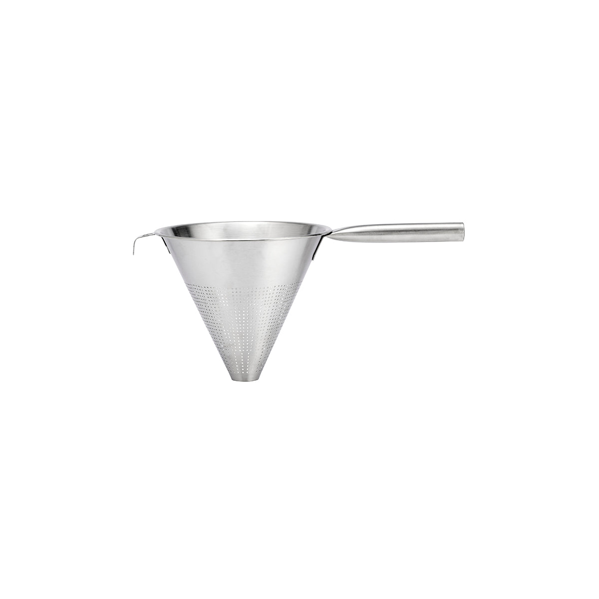 Chef Inox Strainer Conical Pipe Handle Heavy Duty Stainless Steel 220mm