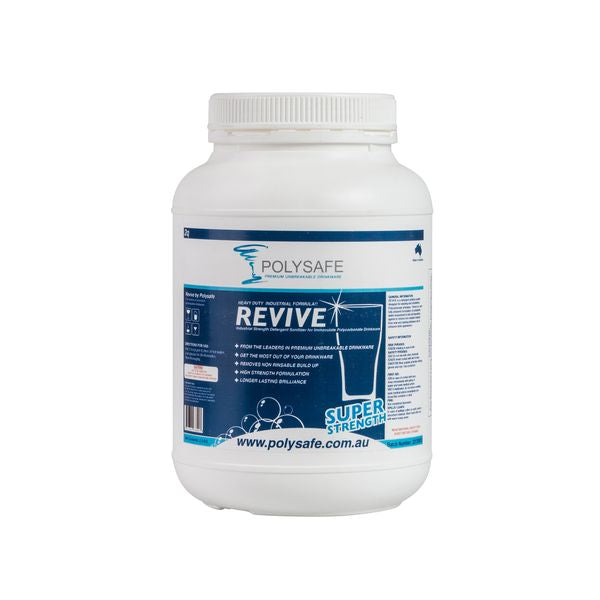 Polysafe Polyclean Revive Glass Soaking Powder