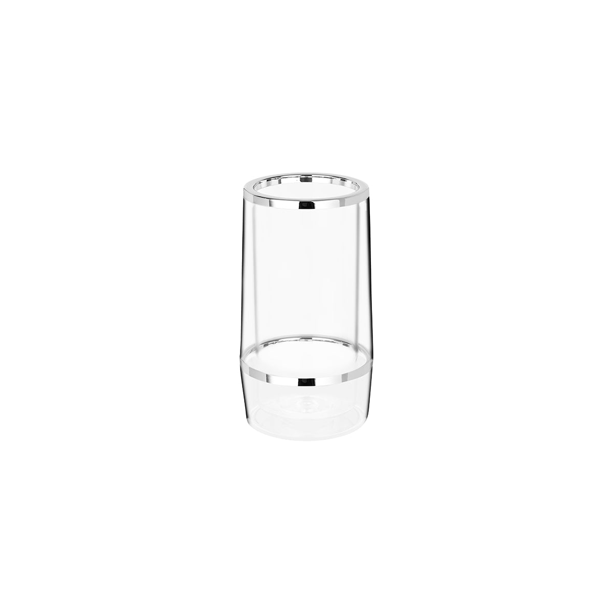 Zanzi Wine Cooler Insulated Clear Acrylic 125x230mm