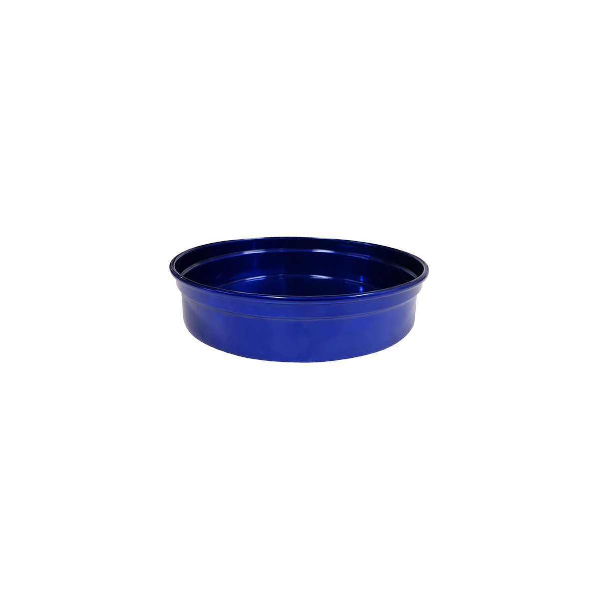 Chef Inox Round Bar Tray Aluminium Blue 240x50mm