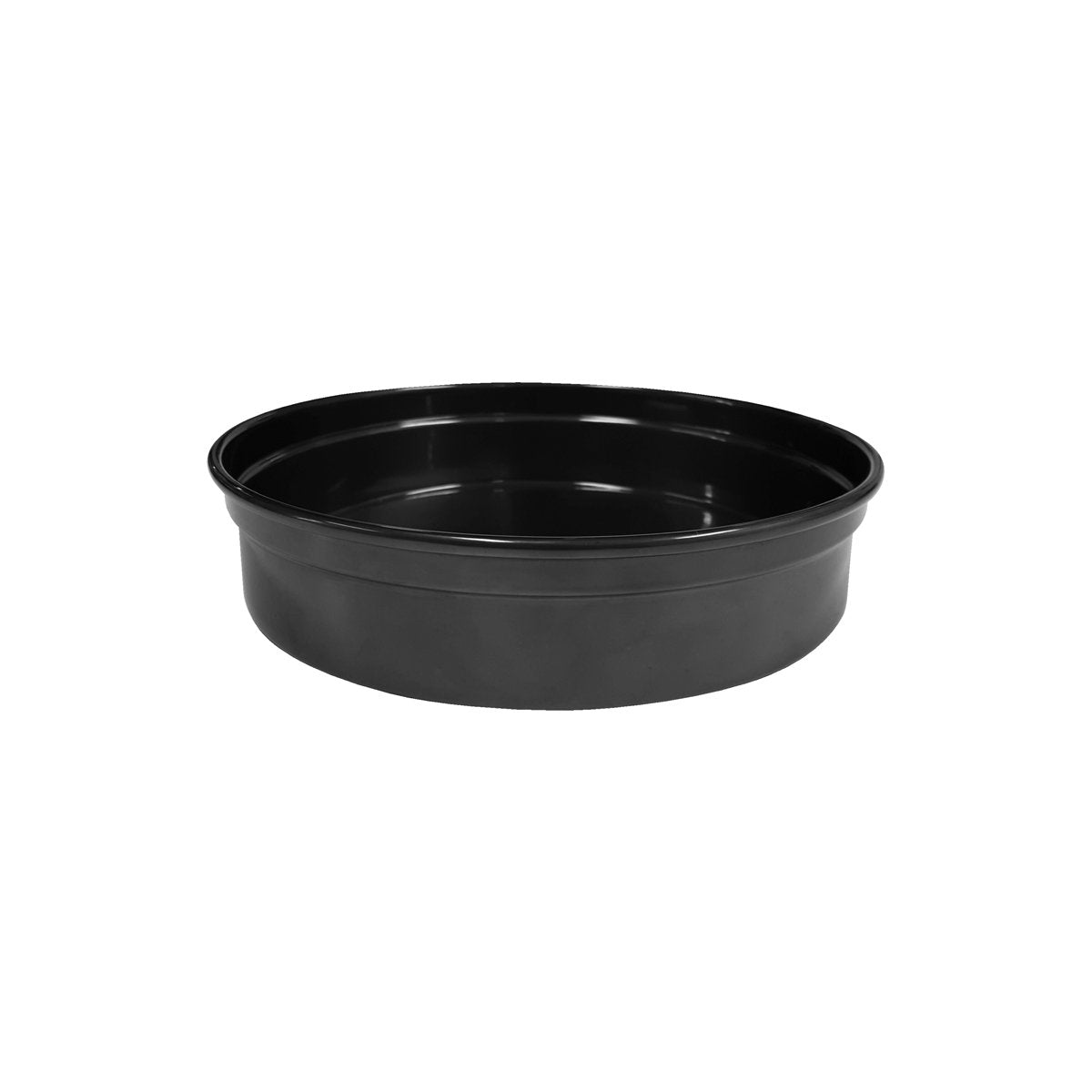 Chef Inox Round Bar Tray Aluminium Black 330x50mm