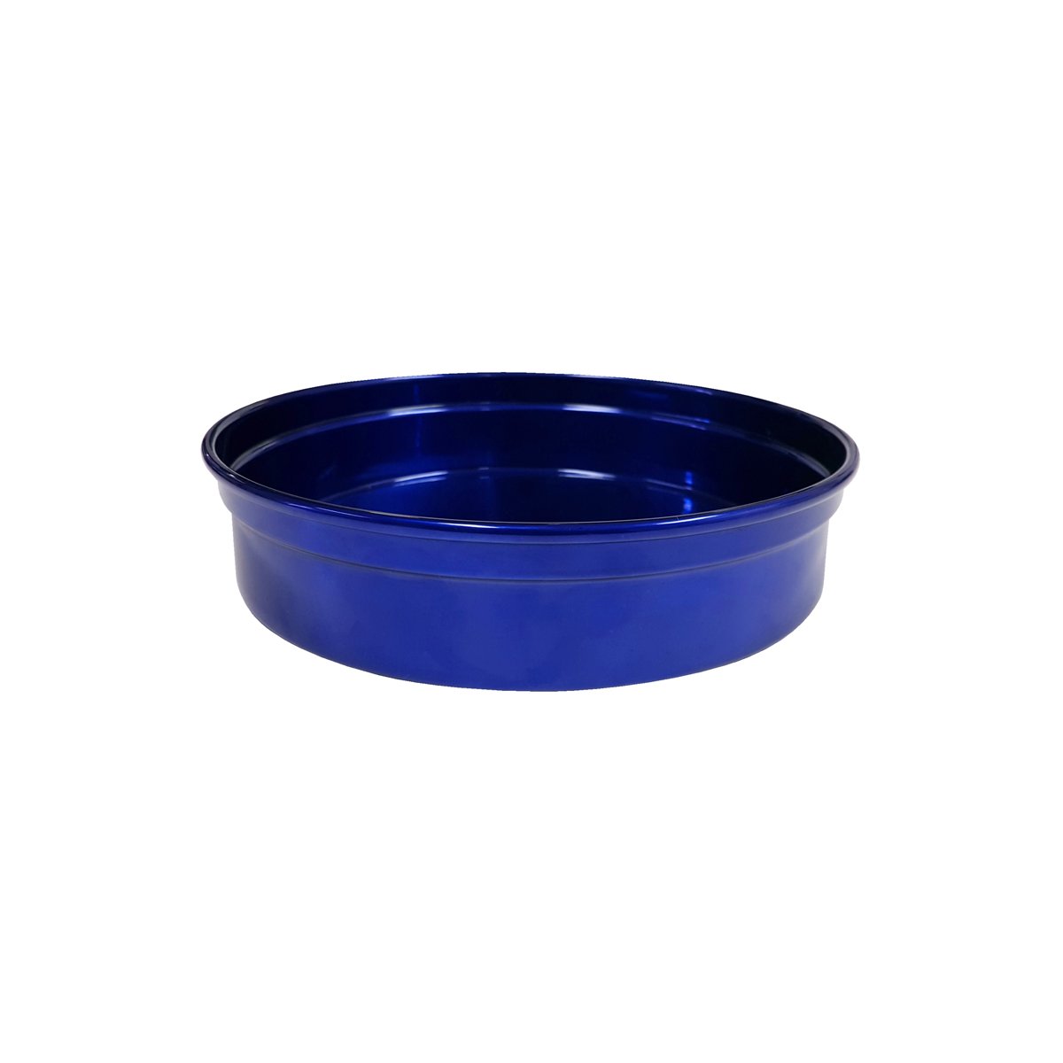 Chef Inox Round Bar Tray Aluminium Blue 330x50mm