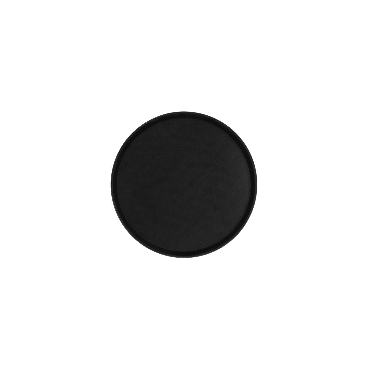 Chef Inox Non-Slip Round Tray Plastic 280mm